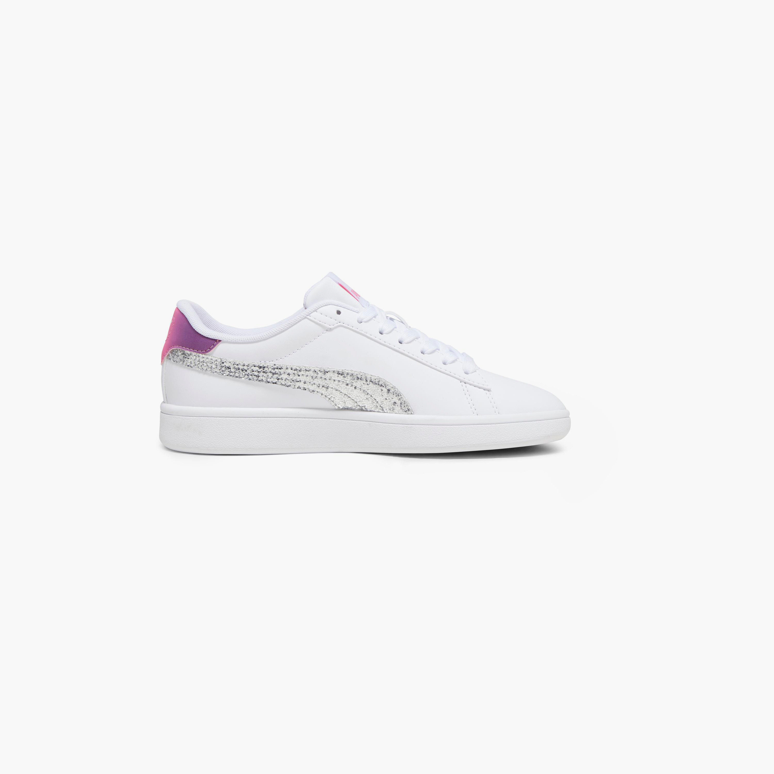 حذاء سماش 3.0 إل ستار جلو برباط للأطفال من بوما-girls-shoes-sneakers-image-2