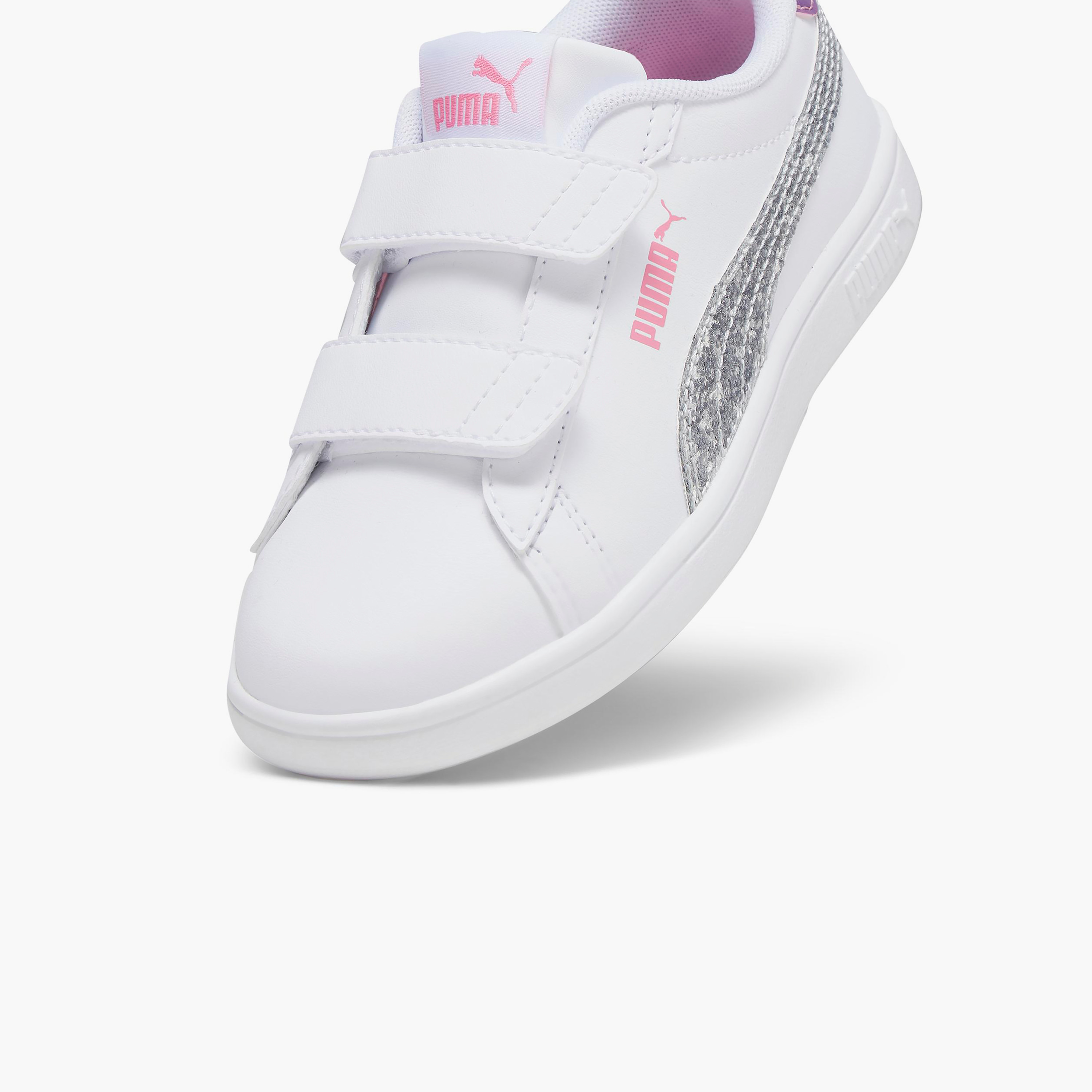 Puma Kids Smash 3.0 L Star Glow V Hook & Loop Shoes-girls-shoes-sneakers-image-6