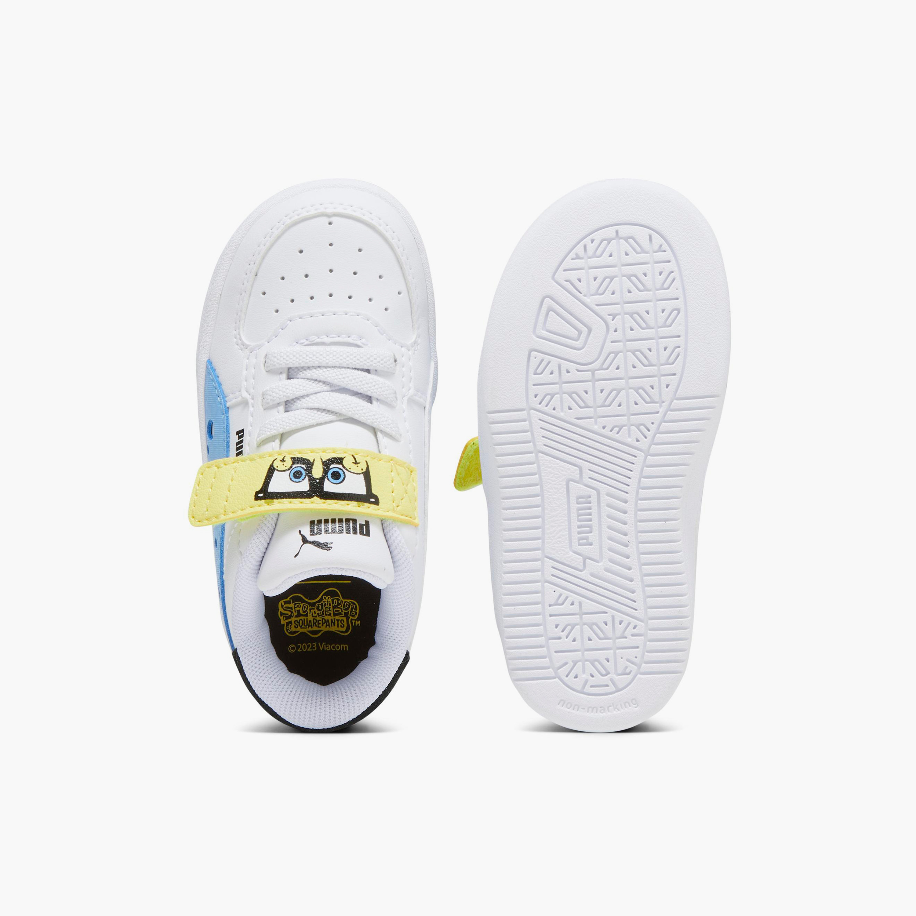 Puma Caven 2.0 Spongebob Infant Sneakers | 393898-baby-boys-shoes-closedshoes-image-4