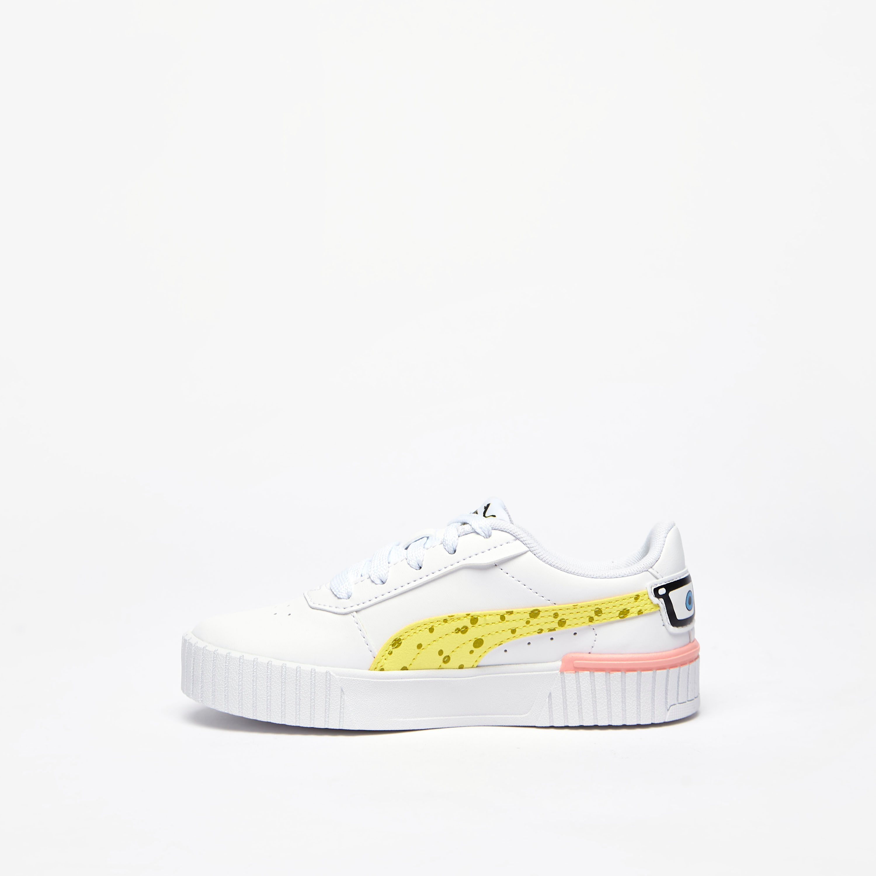 Puma Carina 2.0 SpongeBob II Kids' Sneakers with Lace-Up Closure - 393903-girls-shoes-sneakers-image-3