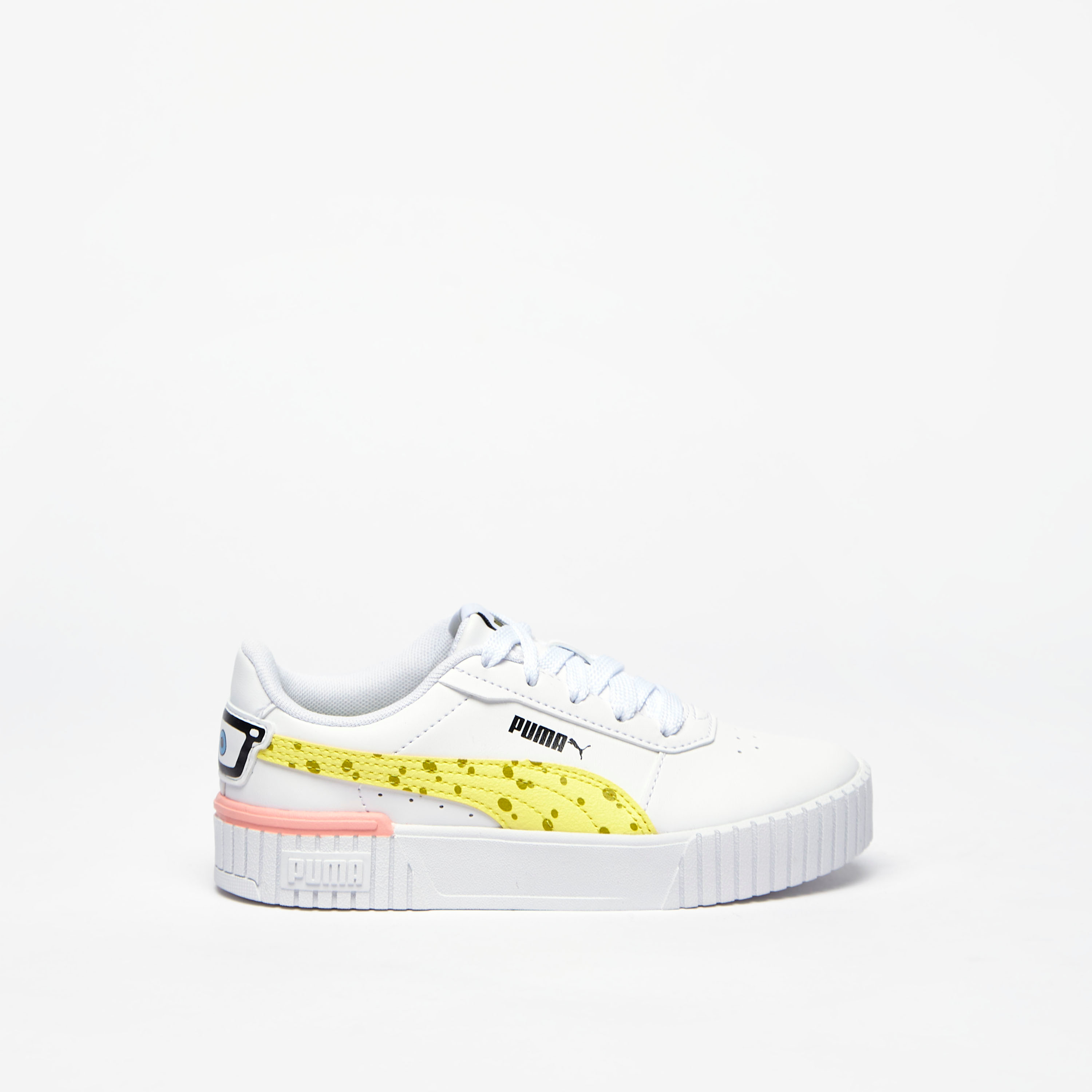 Puma Carina 2.0 SpongeBob II Kids' Sneakers with Lace-Up Closure - 393903-girls-shoes-sneakers-image-4