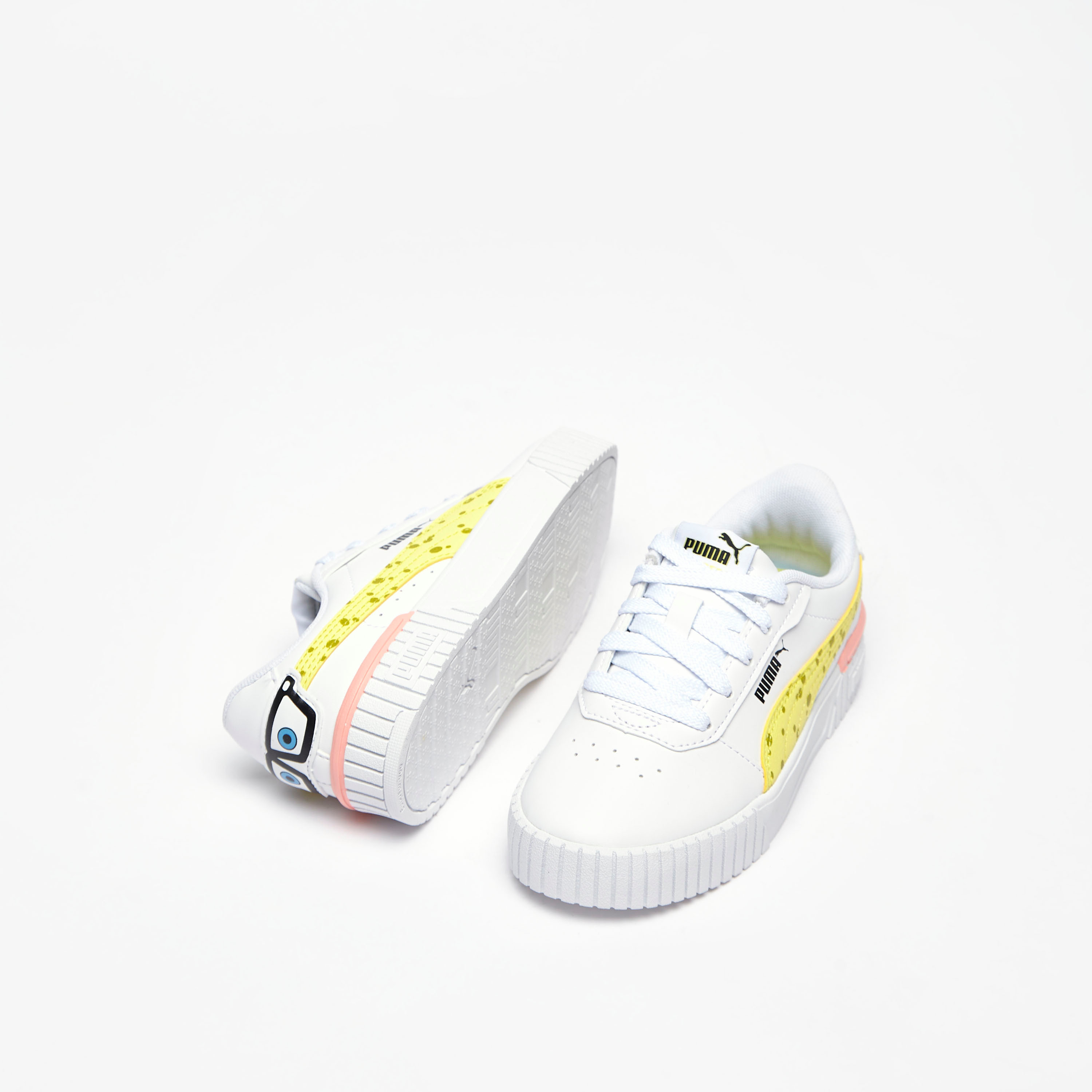 Puma Carina 2.0 SpongeBob II Kids' Sneakers with Lace-Up Closure - 393903-girls-shoes-sneakers-image-6