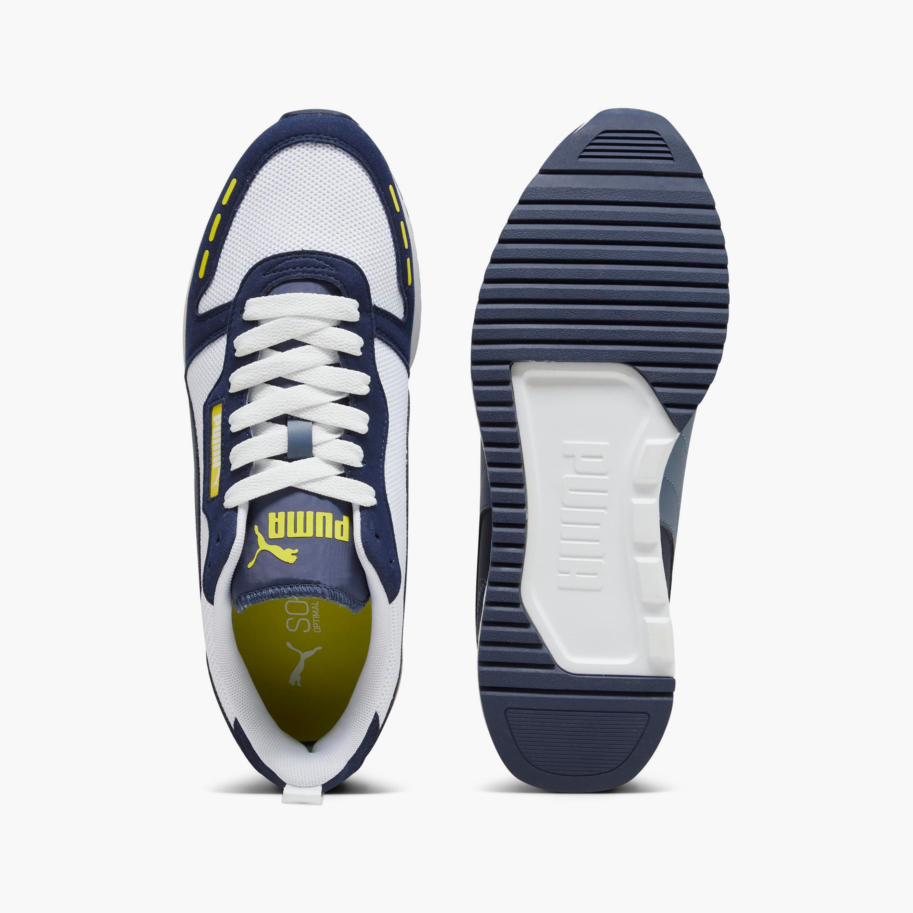 بوما حذاء رياضي آر78 زين-كلوب كحلي فضي للرجال 393910 |OE-sports-men-shoes-image-4