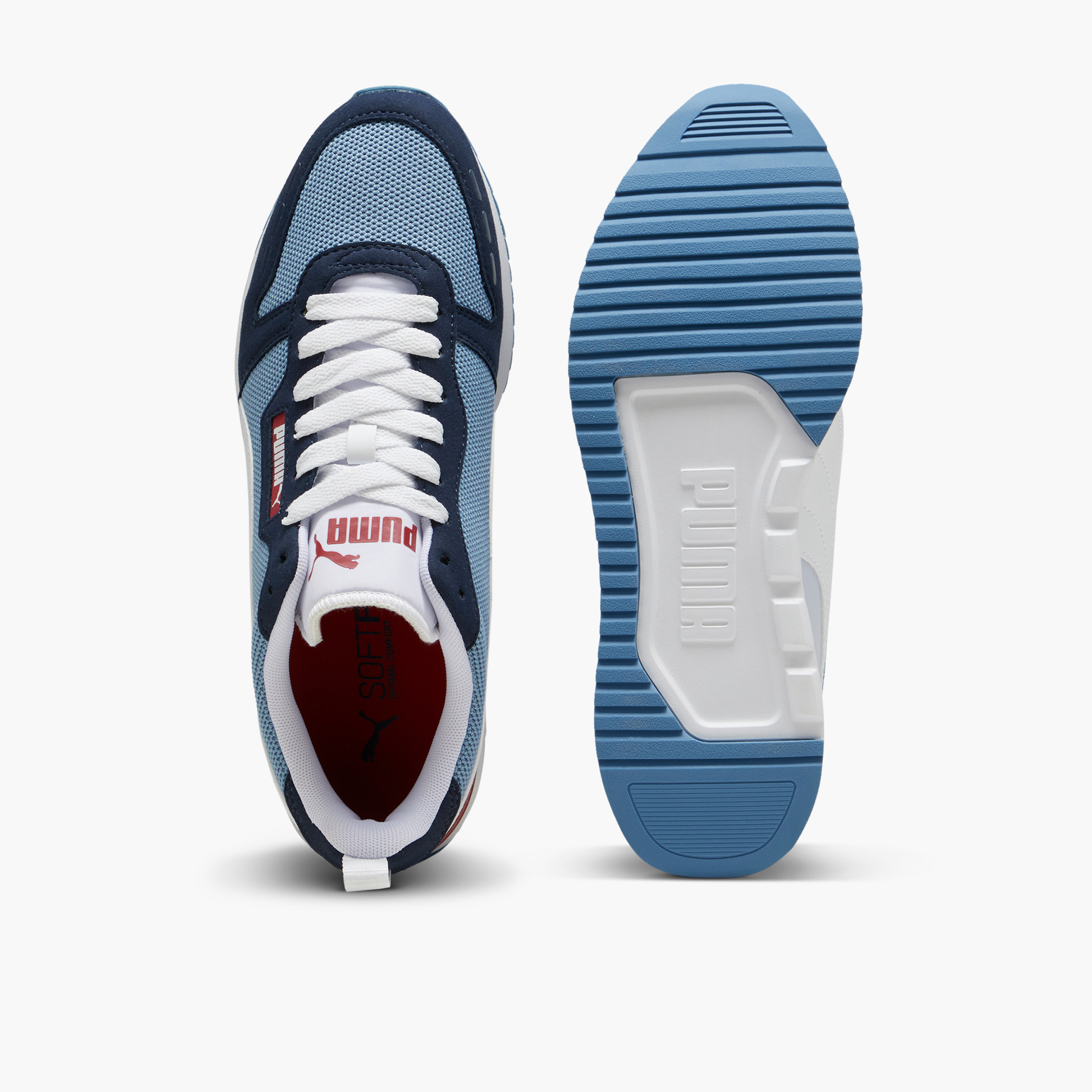 بوما حذاء رياضي آر78 زين-كلوب كحلي فضي للرجال 393910 |OE-sports-men-shoes-image-16