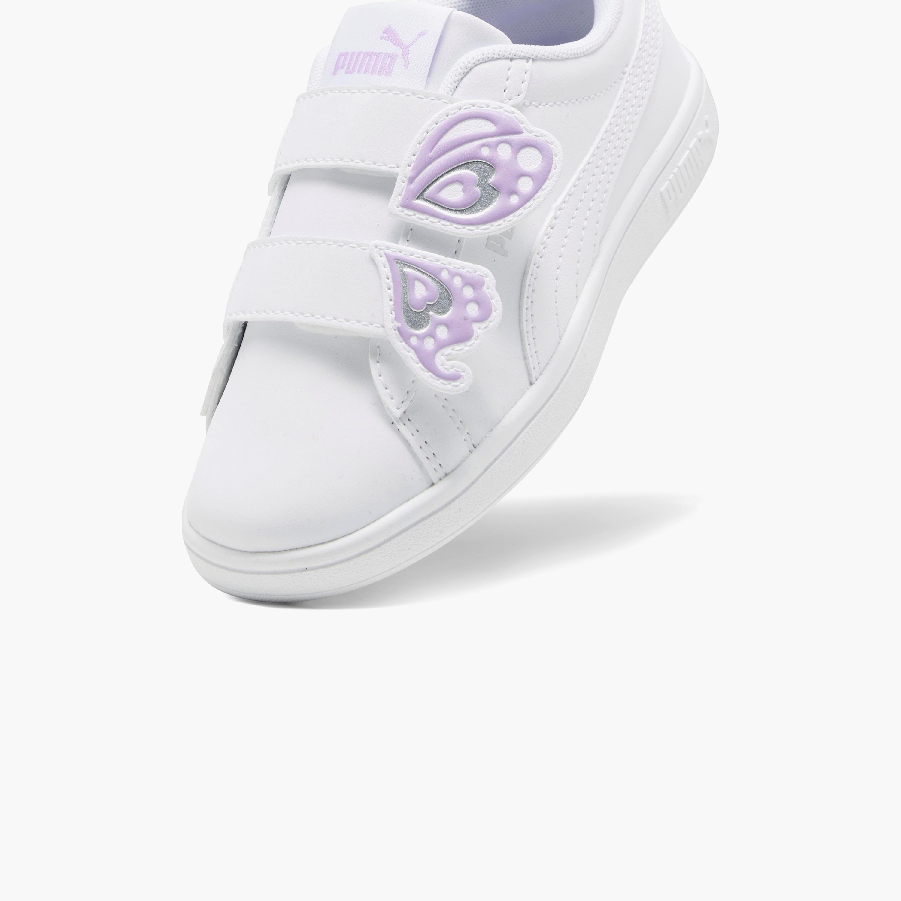 Puma Girls Smash 3.0 Sneakers 39480302 | OE-girls-shoes-sneakers-image-2