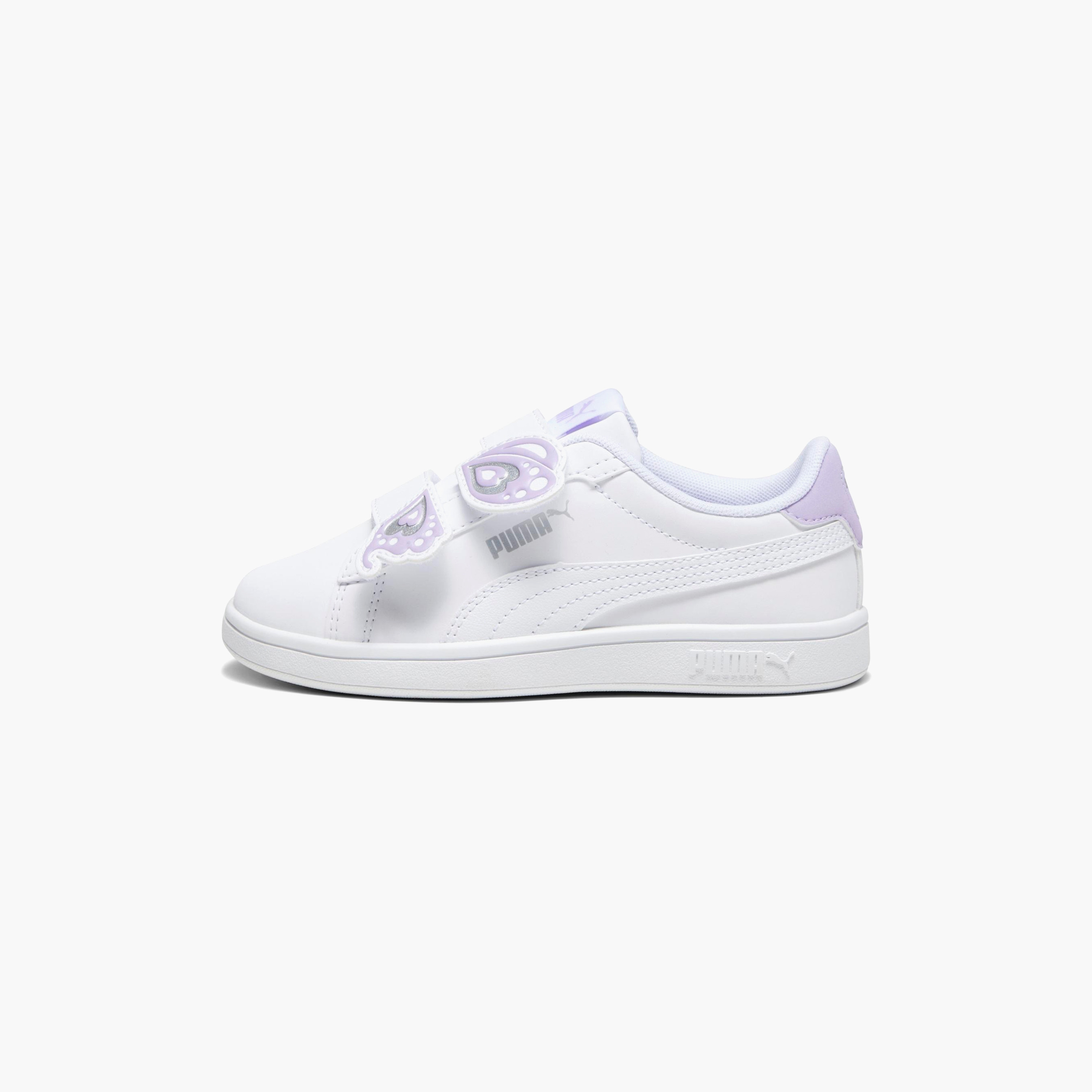 Puma Girls Smash 3.0 Sneakers 39480302 | OE-girls-shoes-sneakers-image-3
