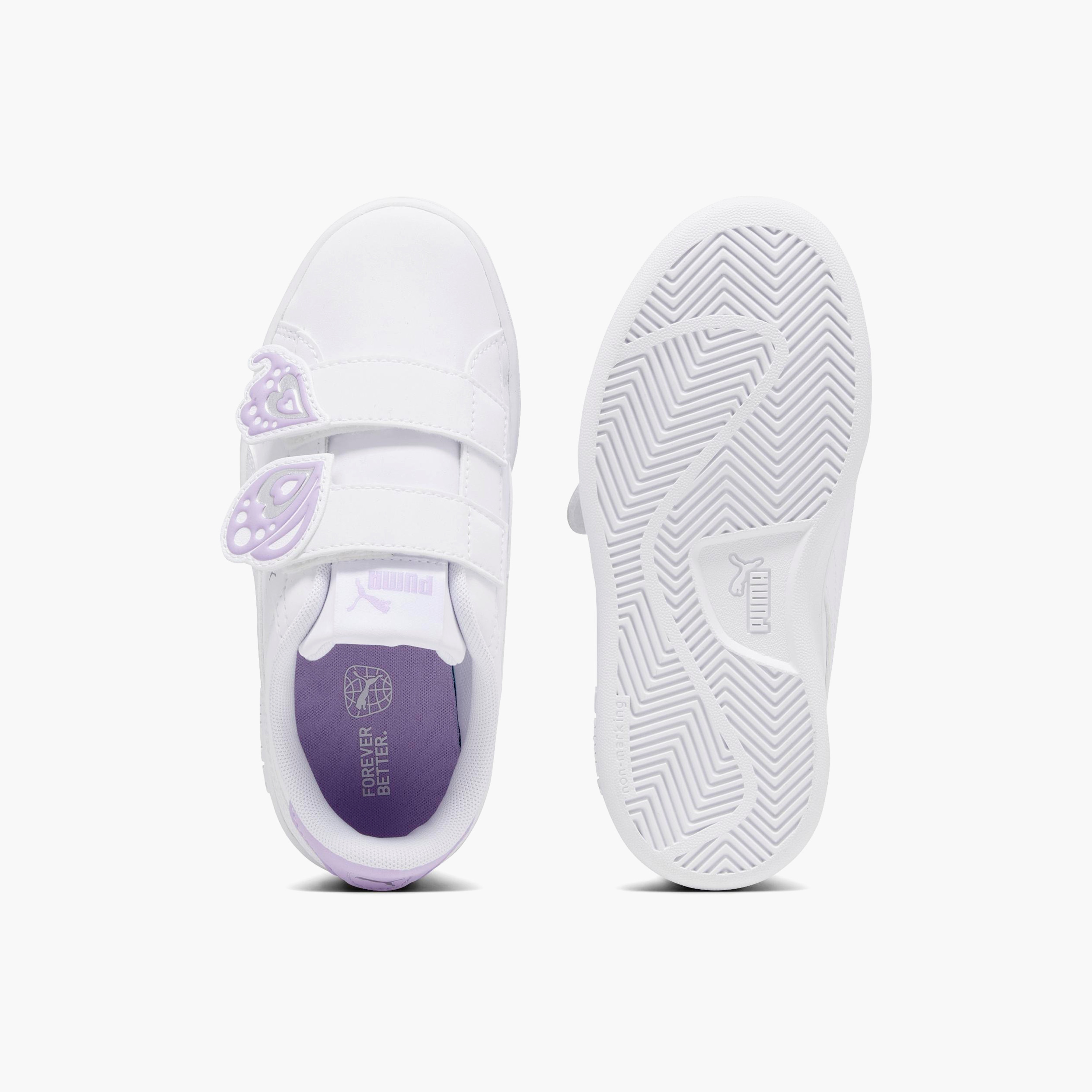 Puma Girls Smash 3.0 Sneakers 39480302 | OE-girls-shoes-sneakers-image-5