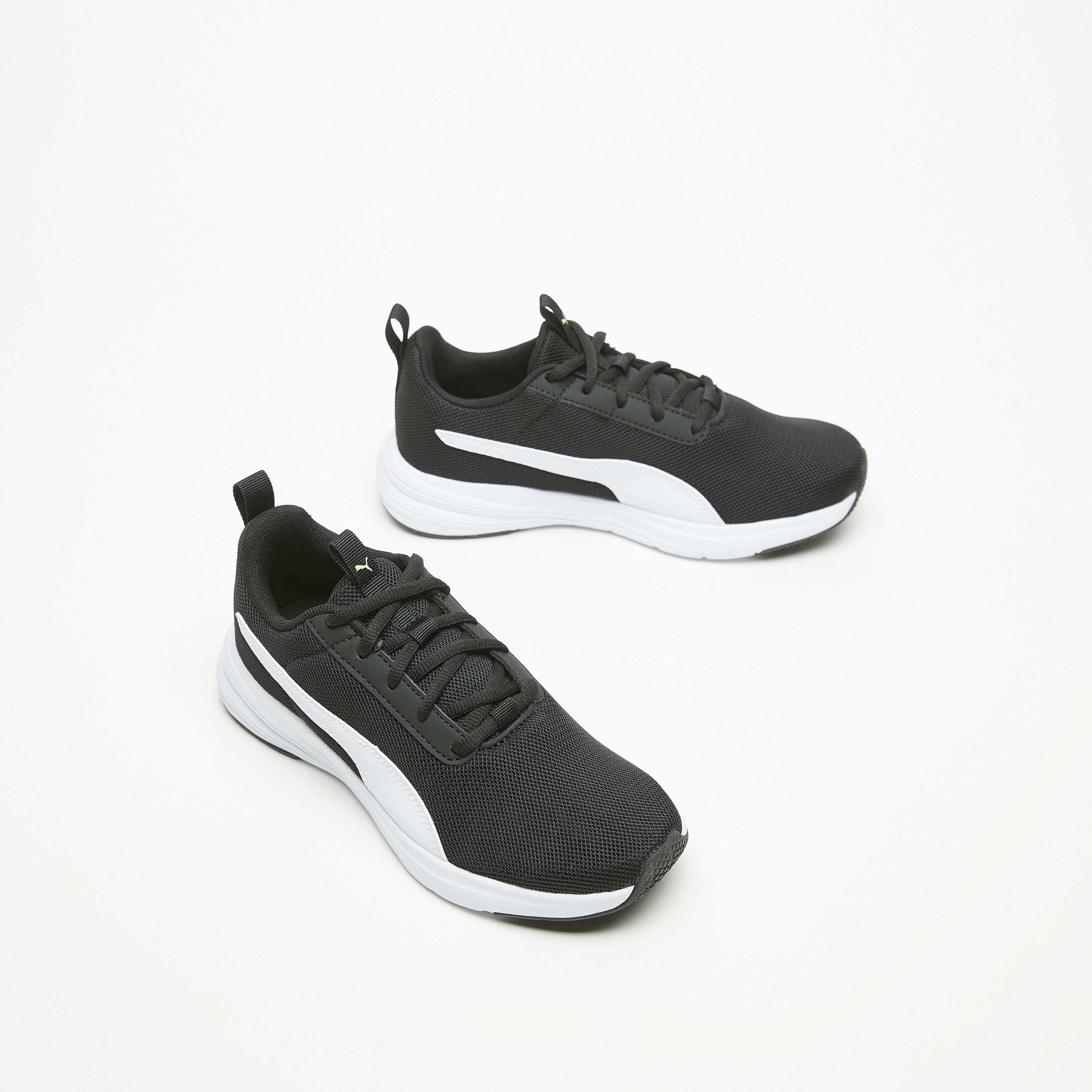 Puma Boys Rickie Lace-Up Sneakers Lightweight Shoes-sports-boys-shoes-image-1