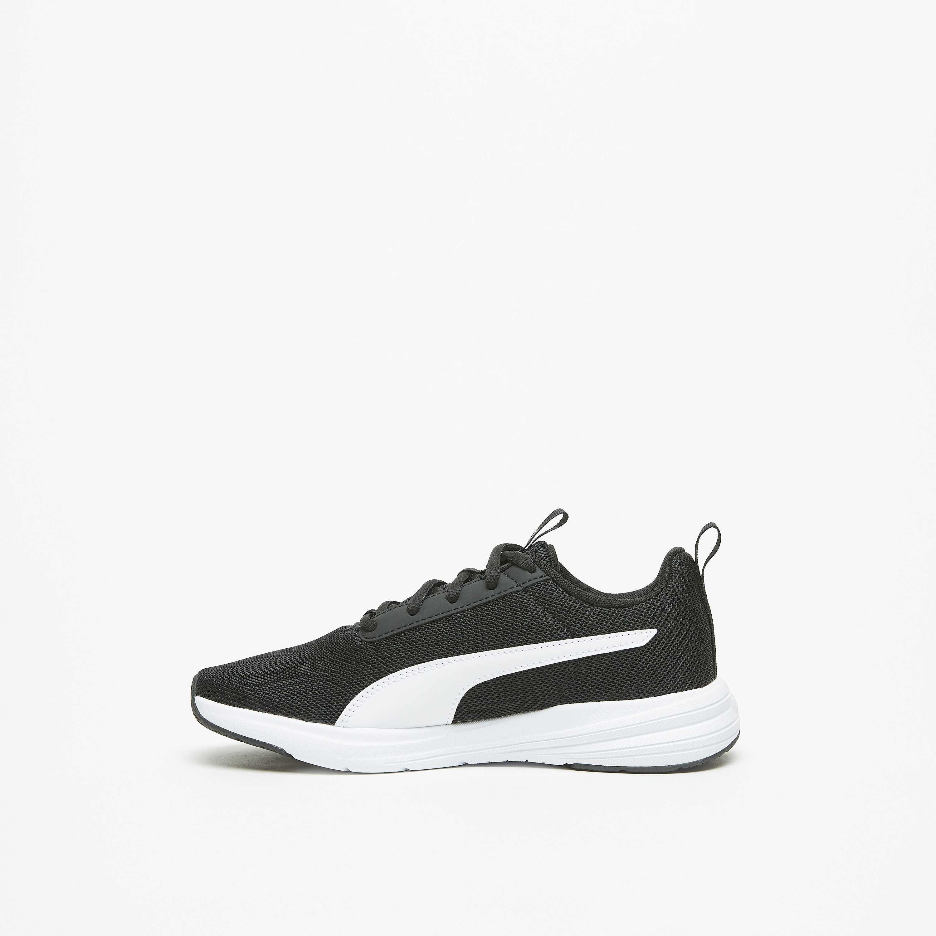 Puma Boys Rickie Lace-Up Sneakers Lightweight Shoes-sports-boys-shoes-image-3