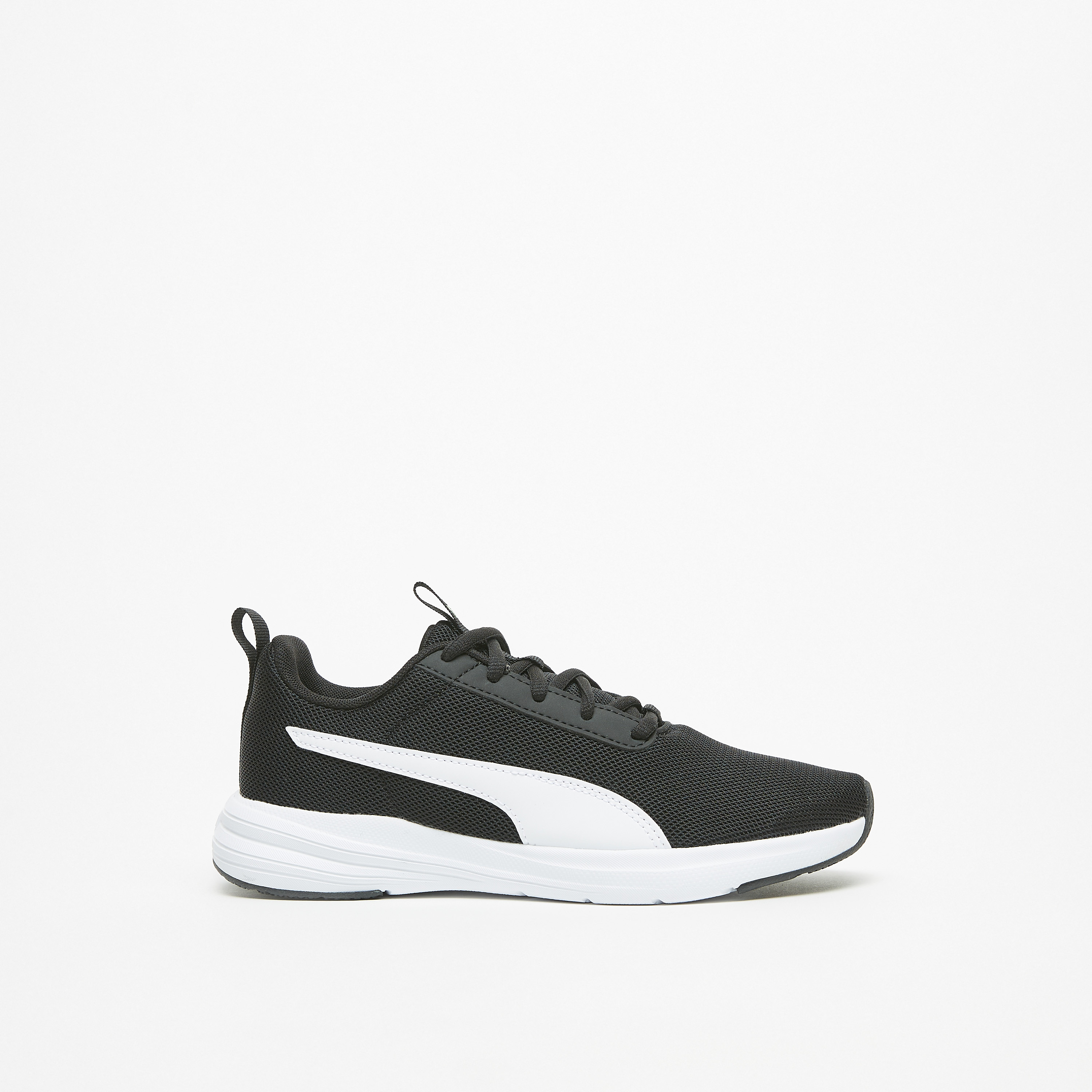 Puma Boys Rickie Lace-Up Sneakers Lightweight Shoes-sports-boys-shoes-image-4