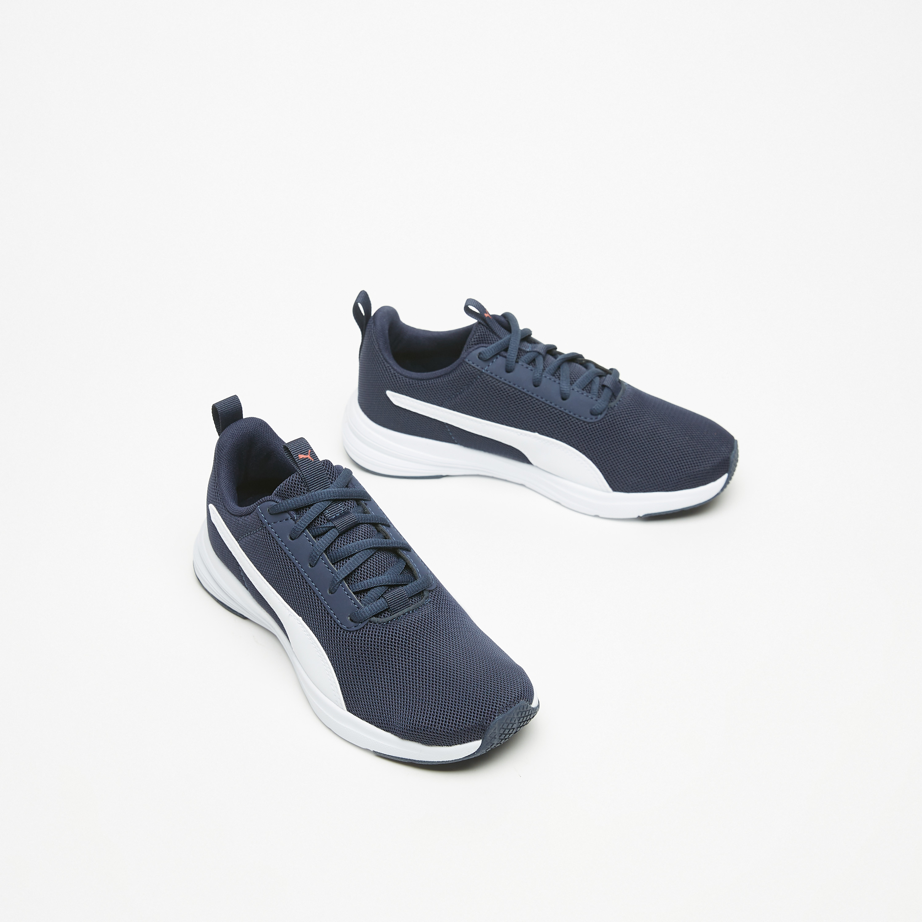 Puma Boys Rickie Lace-Up Sneakers Lightweight Shoes-sports-boys-shoes-image-9