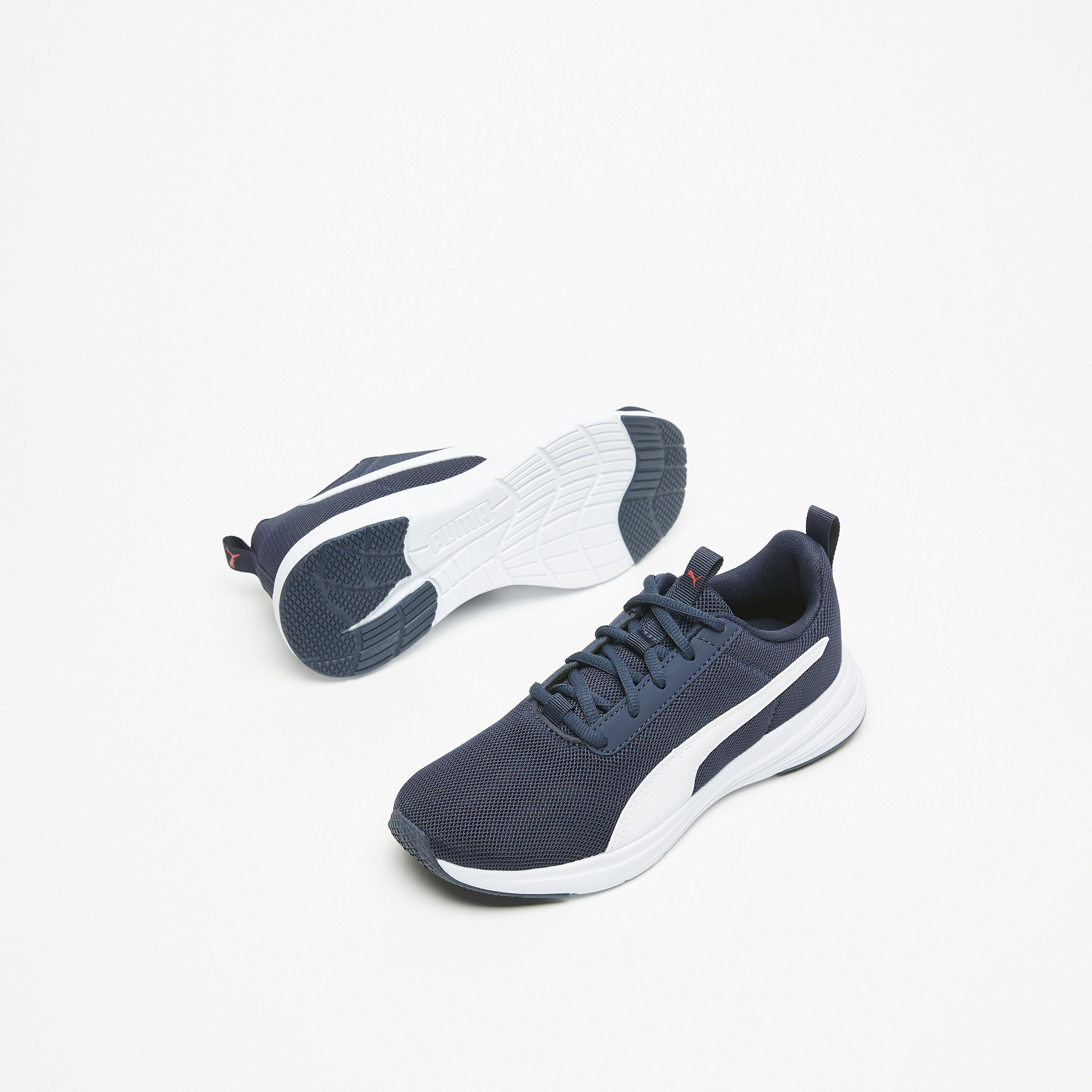 Puma Boys Rickie Lace-Up Sneakers Lightweight Shoes-sports-boys-shoes-image-14