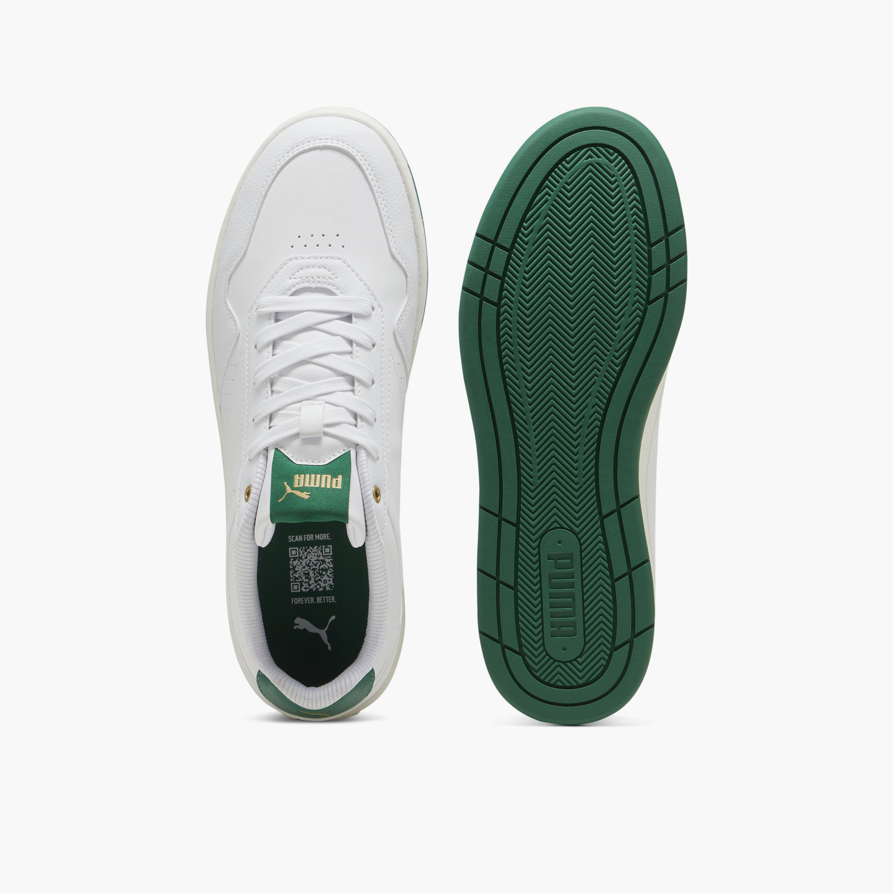 حذاء سنيكرز بكاحل منخفض ورباط كورت كلاسيك للرجال من بوما-sports-men-shoes-image-4