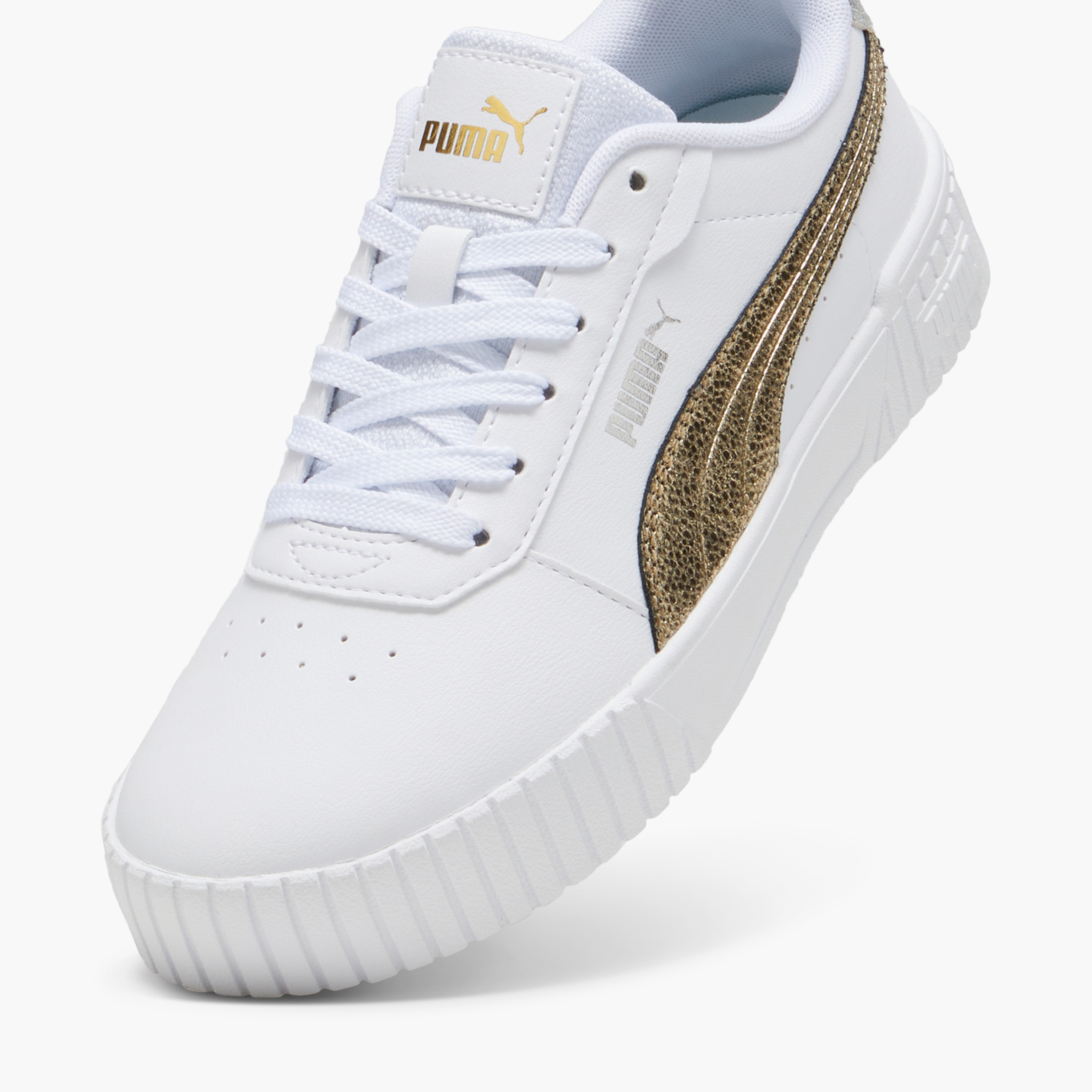 Puma carina shop sneaker gold