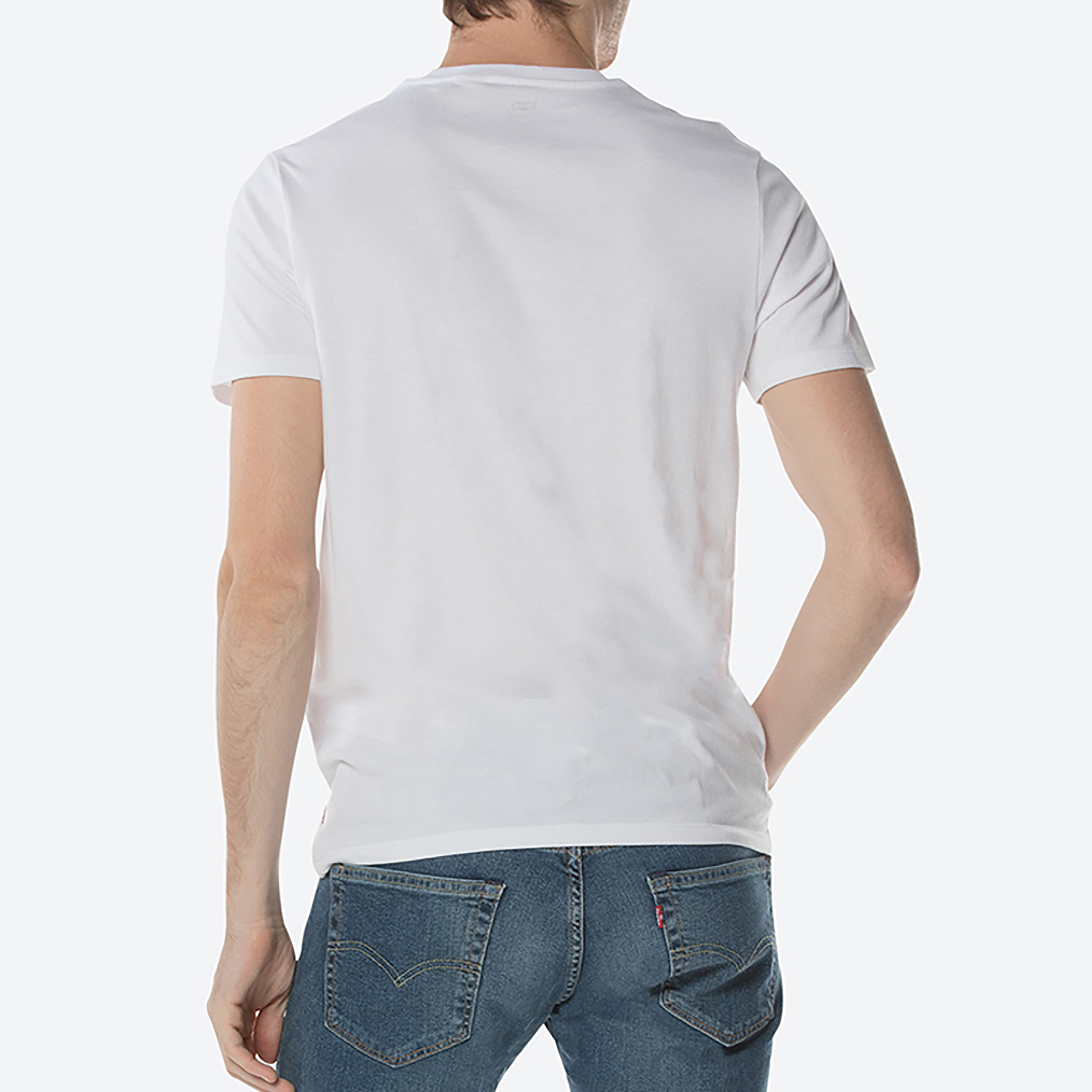 تيشيرت ليفايز بأكمام قصيرة وياقة دائرية مع شعار-men-clothing-tshirtsandpolos-tshirts-image-4