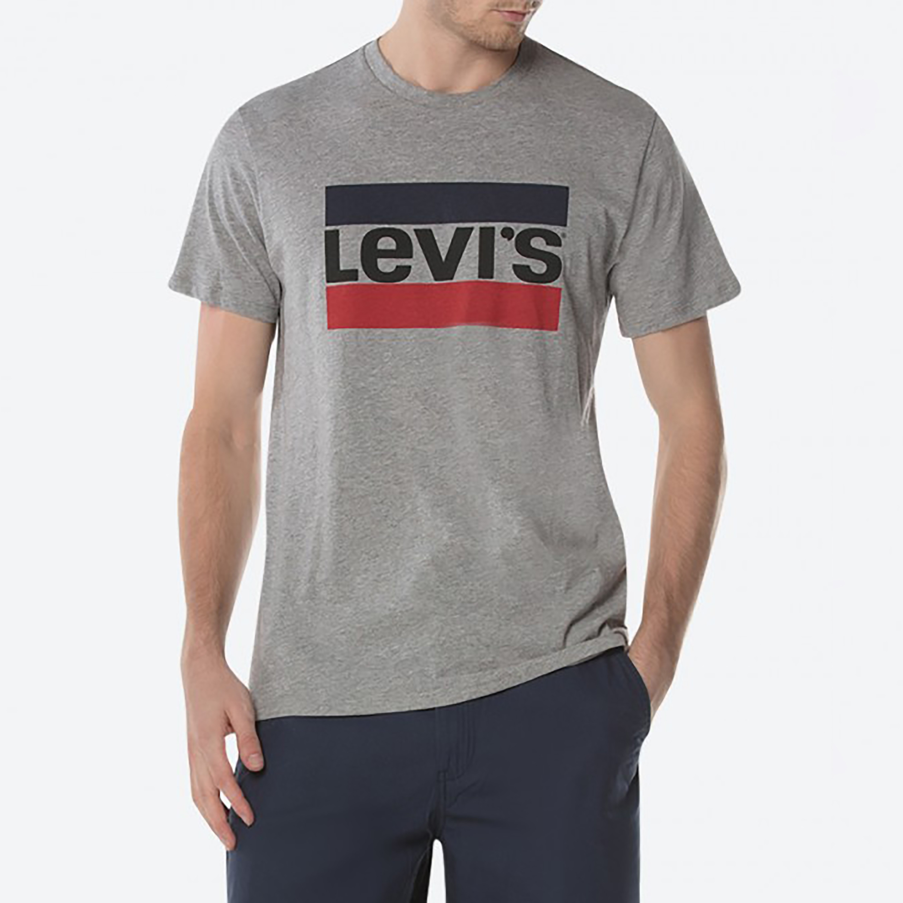 Levi's Logo Crew Neck Short Sleeves T-Shirt-men-clothing-tshirtsandpolos-tshirts-image-1