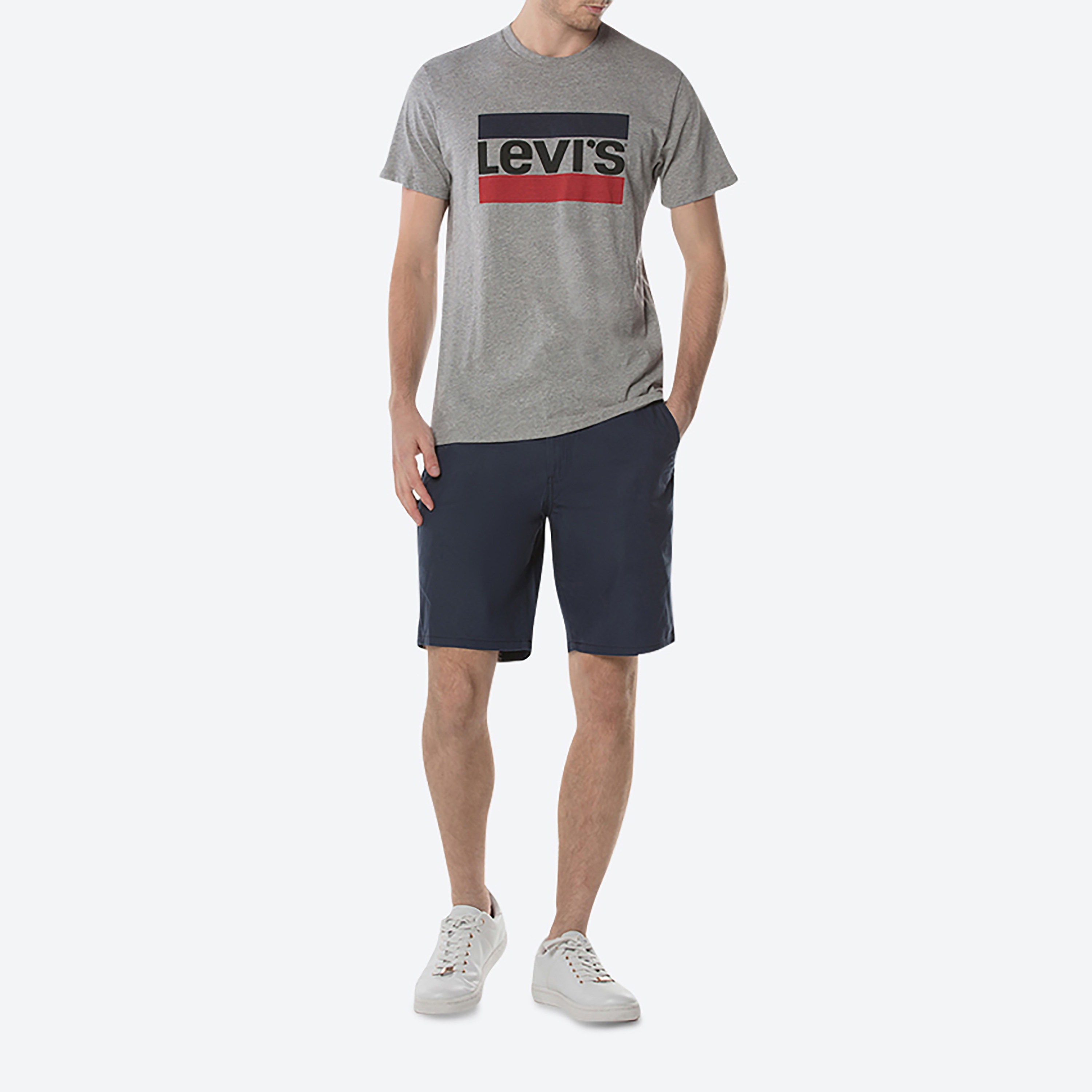 Levi's Logo Crew Neck Short Sleeves T-Shirt-men-clothing-tshirtsandpolos-tshirts-image-2