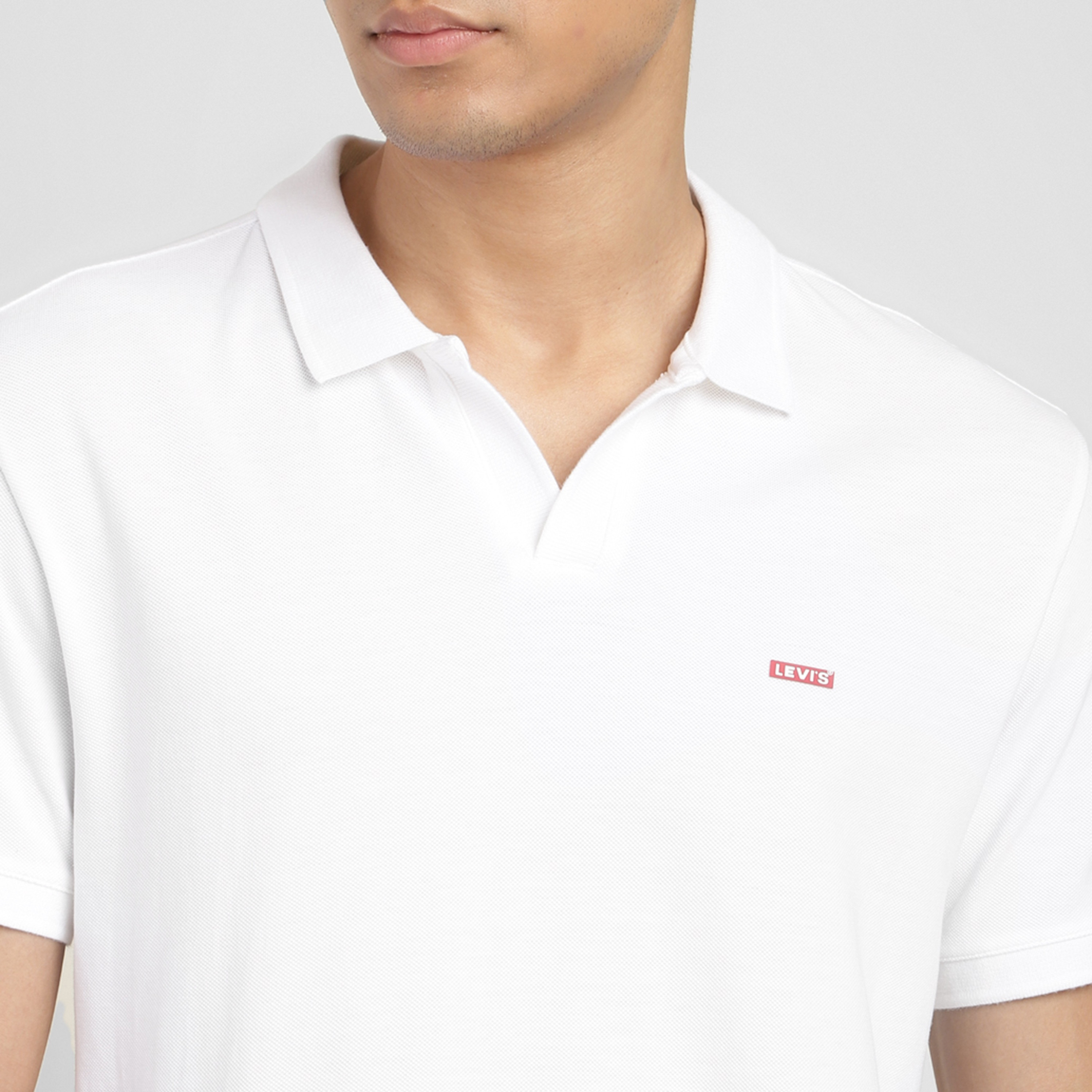 Levi's Plain Collared Short Sleeves Polo T-Shirt-men-clothing-tshirtsandpolos-polos-image-3