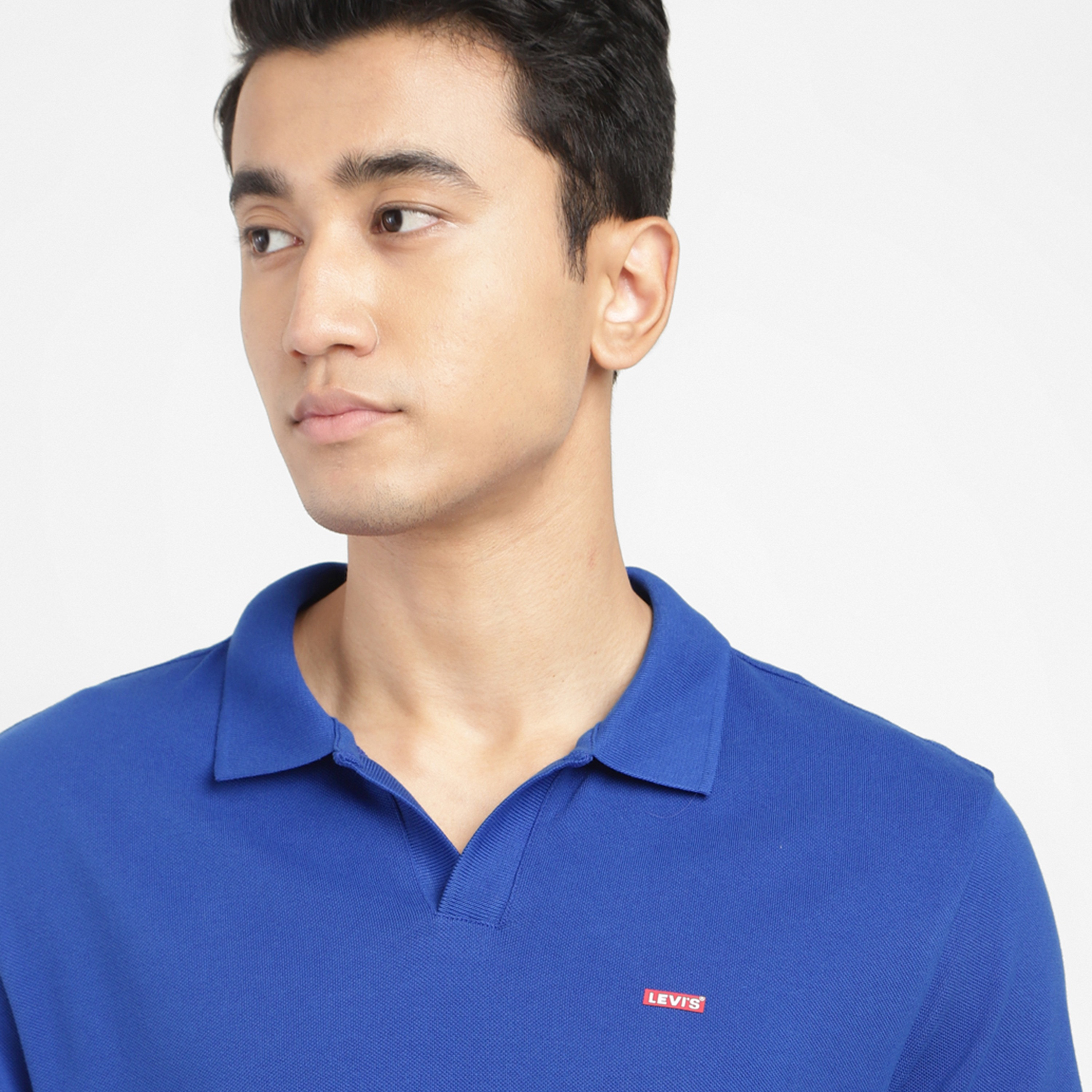 بولو تي شيرت سادة ذو ياقة من ليفايز بأكمام قصيرة-men-clothing-tshirtsandpolos-polos-image-3