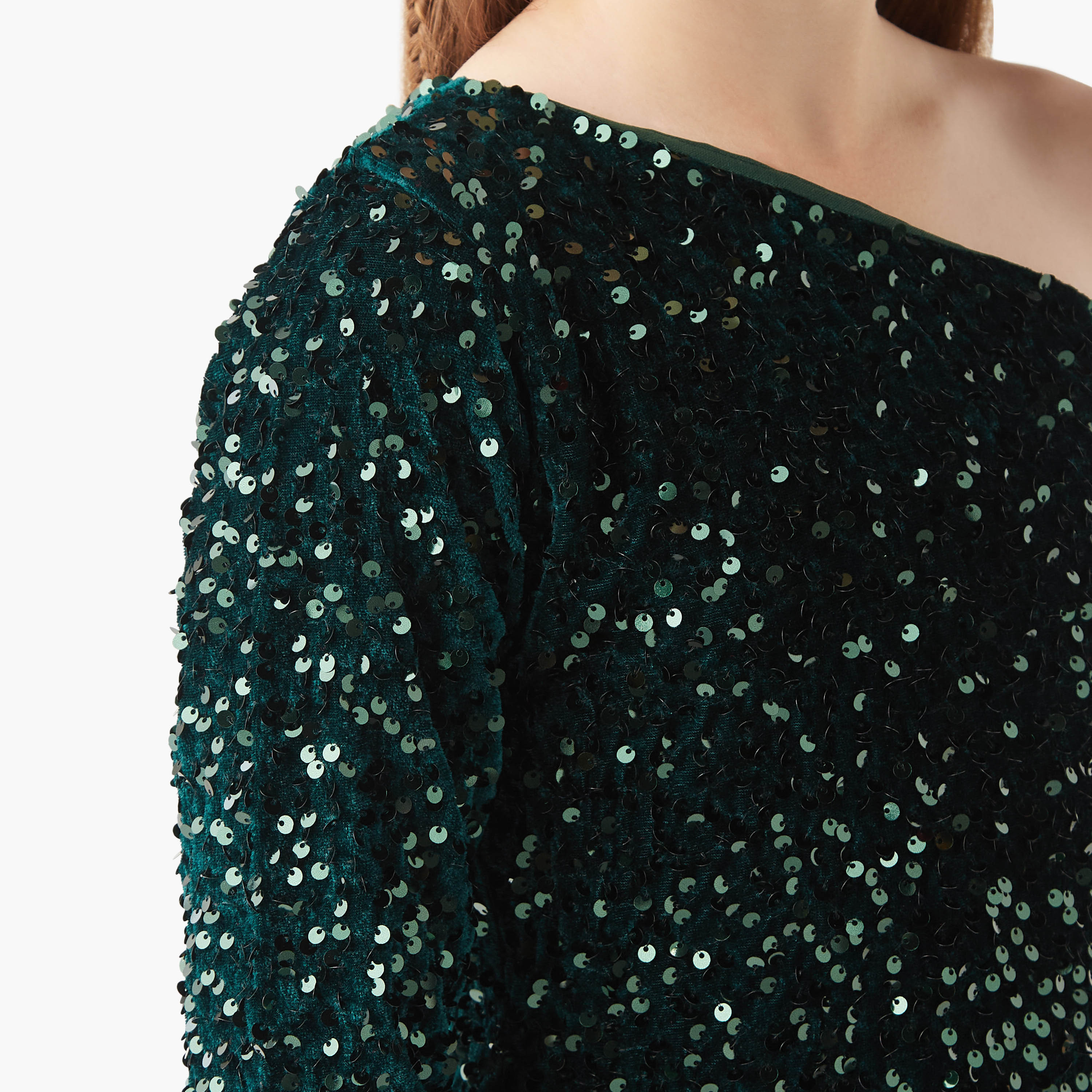 فستان بكتف واحد مزيّن بحافة كشكش من ليتل جولدن أبل-girls-clothing-dressesandjumpsuits-image-3