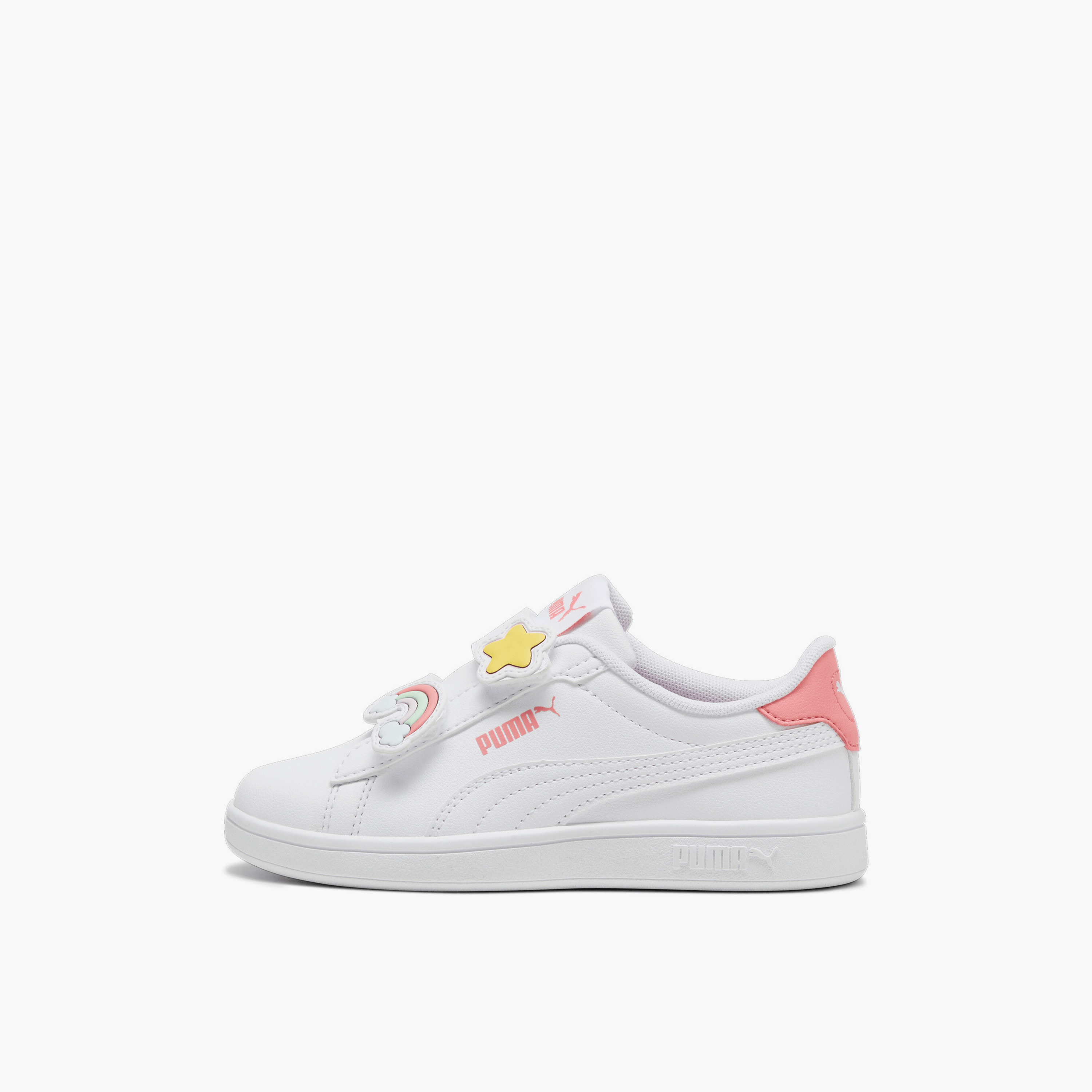 حذاء سنيكرز للأطفال سماش 3.0 بادجز بي اس بكاحل وشريط إغلاق لاصق من بوما-girls-shoes-sneakers-image-2
