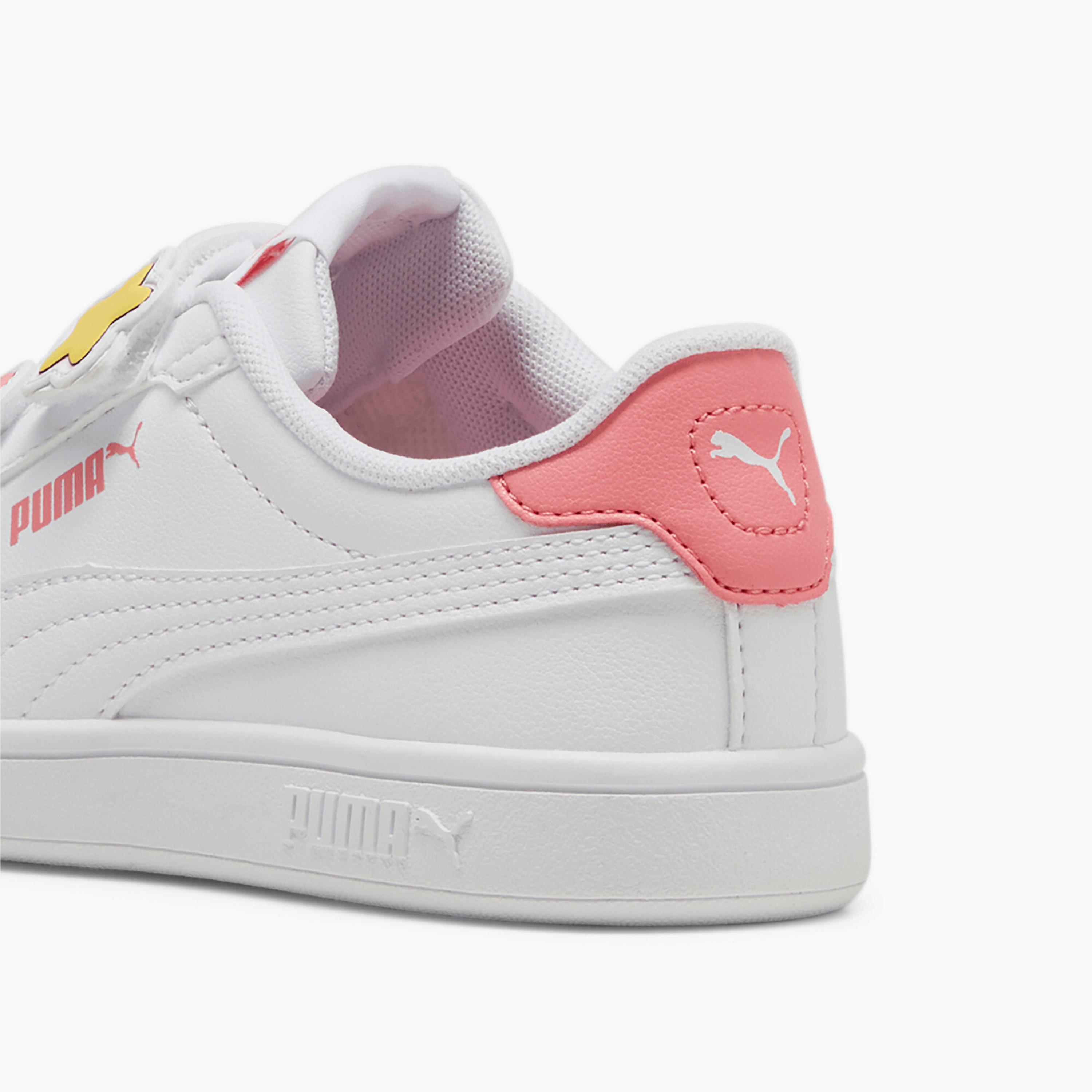 حذاء سنيكرز للأطفال سماش 3.0 بادجز بي اس بكاحل وشريط إغلاق لاصق من بوما-girls-shoes-sneakers-image-4