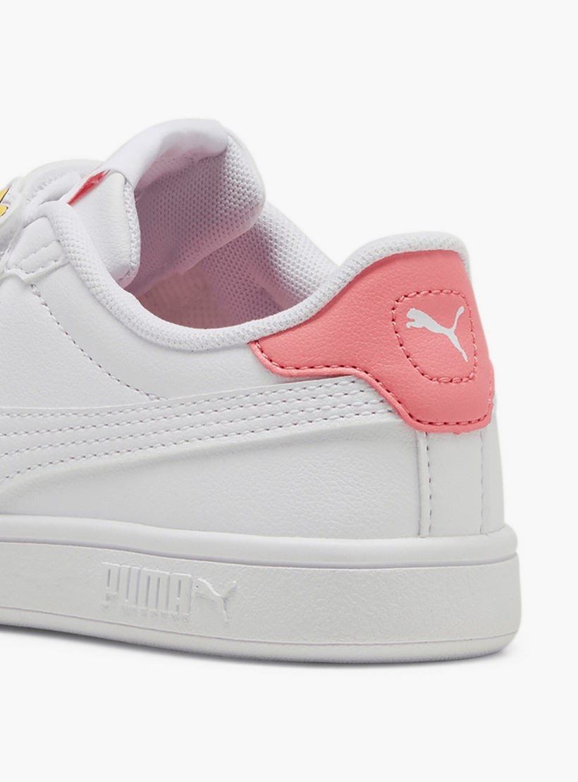 حذاء سنيكرز للأطفال سماش 3.0 بادجز بي اس بكاحل وشريط إغلاق لاصق من بوما-girls-shoes-sneakers-image-4