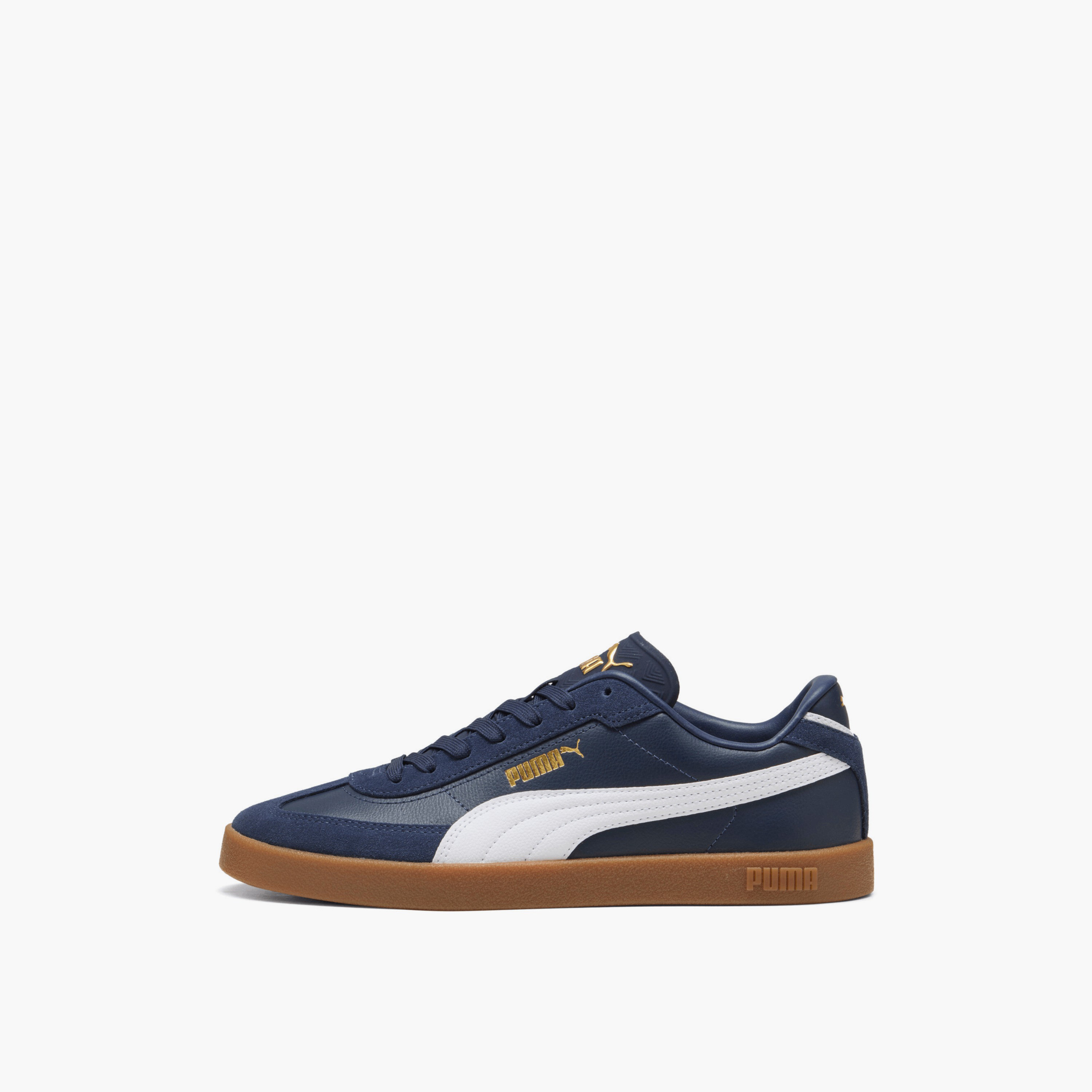 Puma Men Club II Era Lace-Up Leather Ankle Sneakers-men-shoes-sneakers-image-3