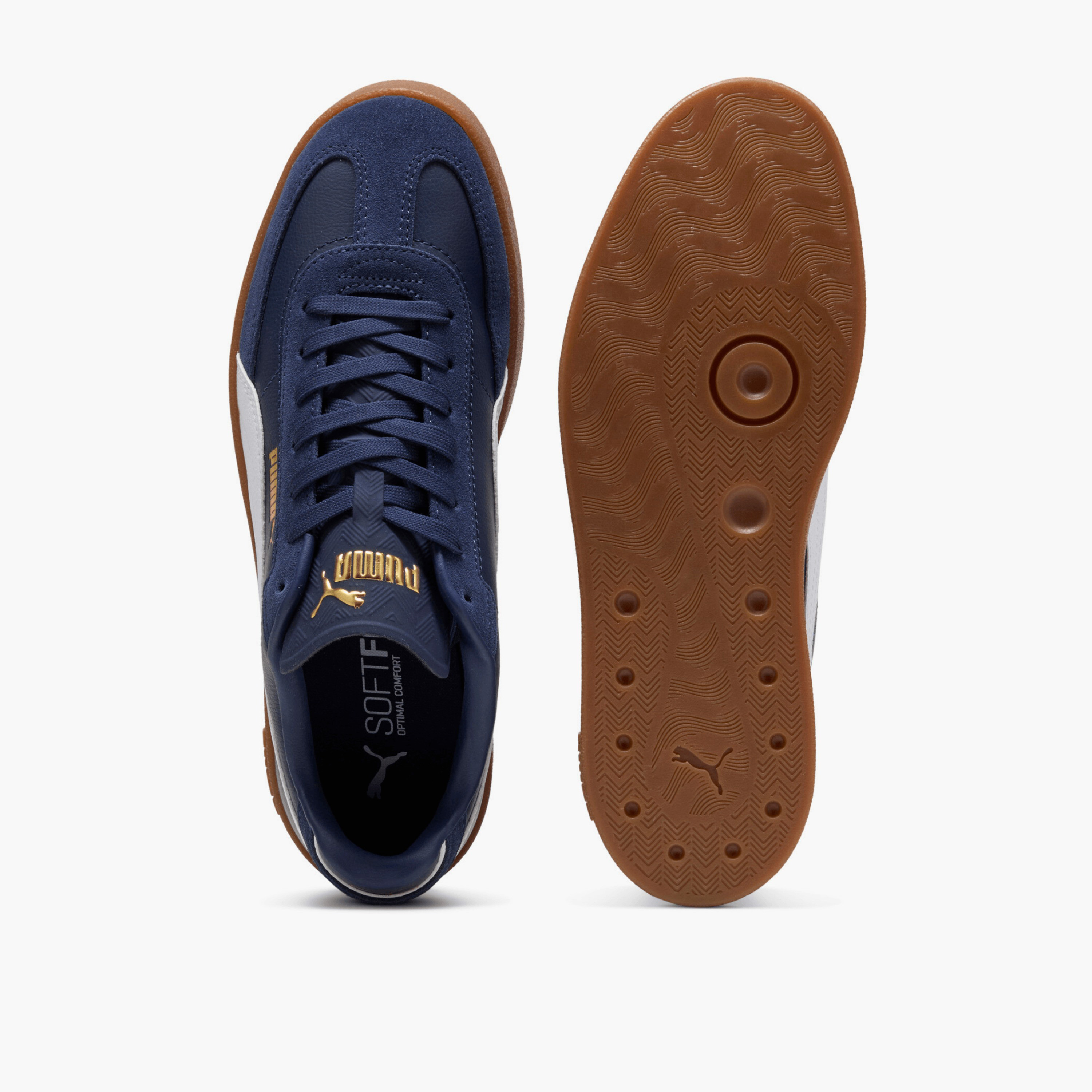 Puma Men Club II Era Lace-Up Leather Ankle Sneakers-men-shoes-sneakers-image-5