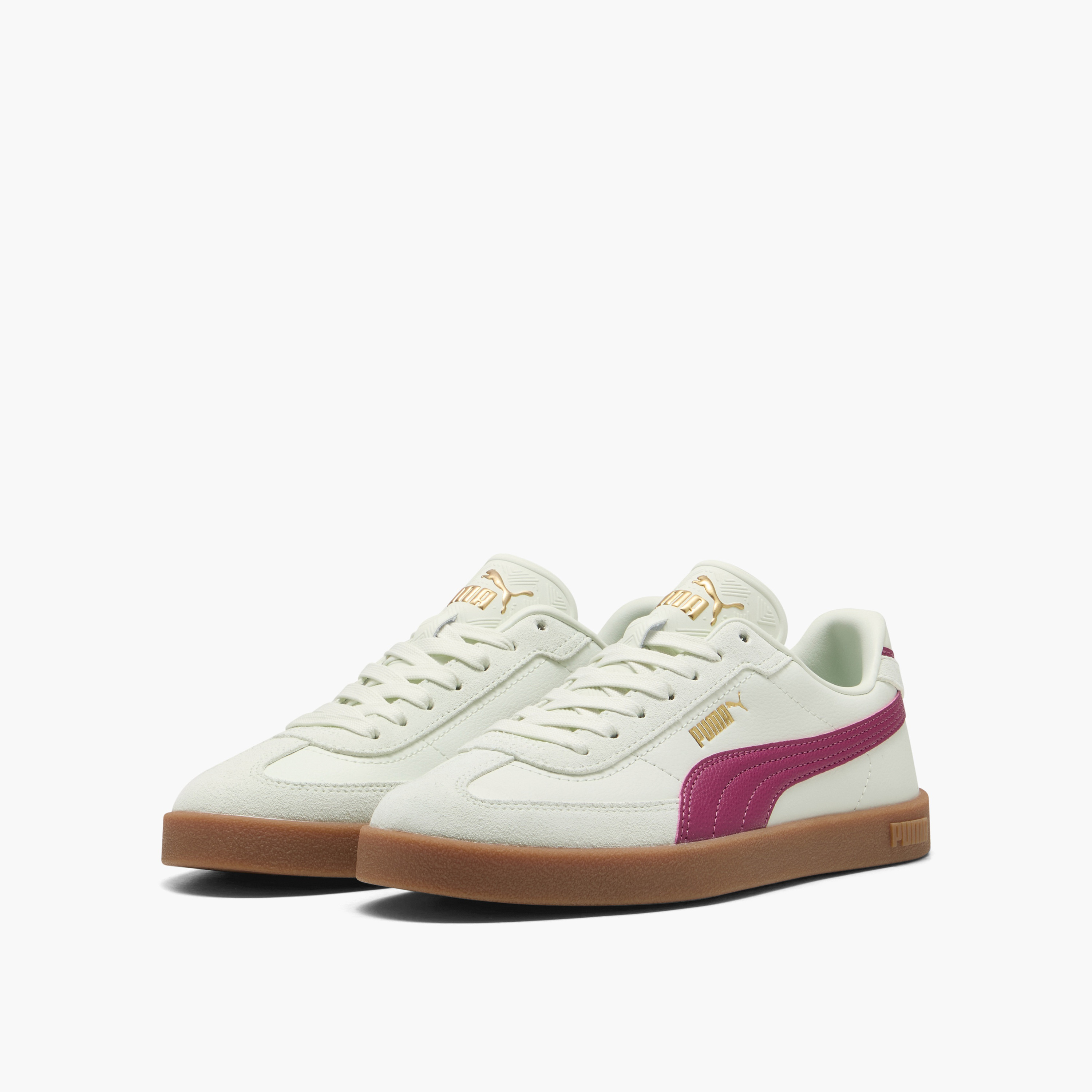 Puma Men Club II Era Leather Lace-Up Ankle Sneakers-men-shoes-sneakers-image-1