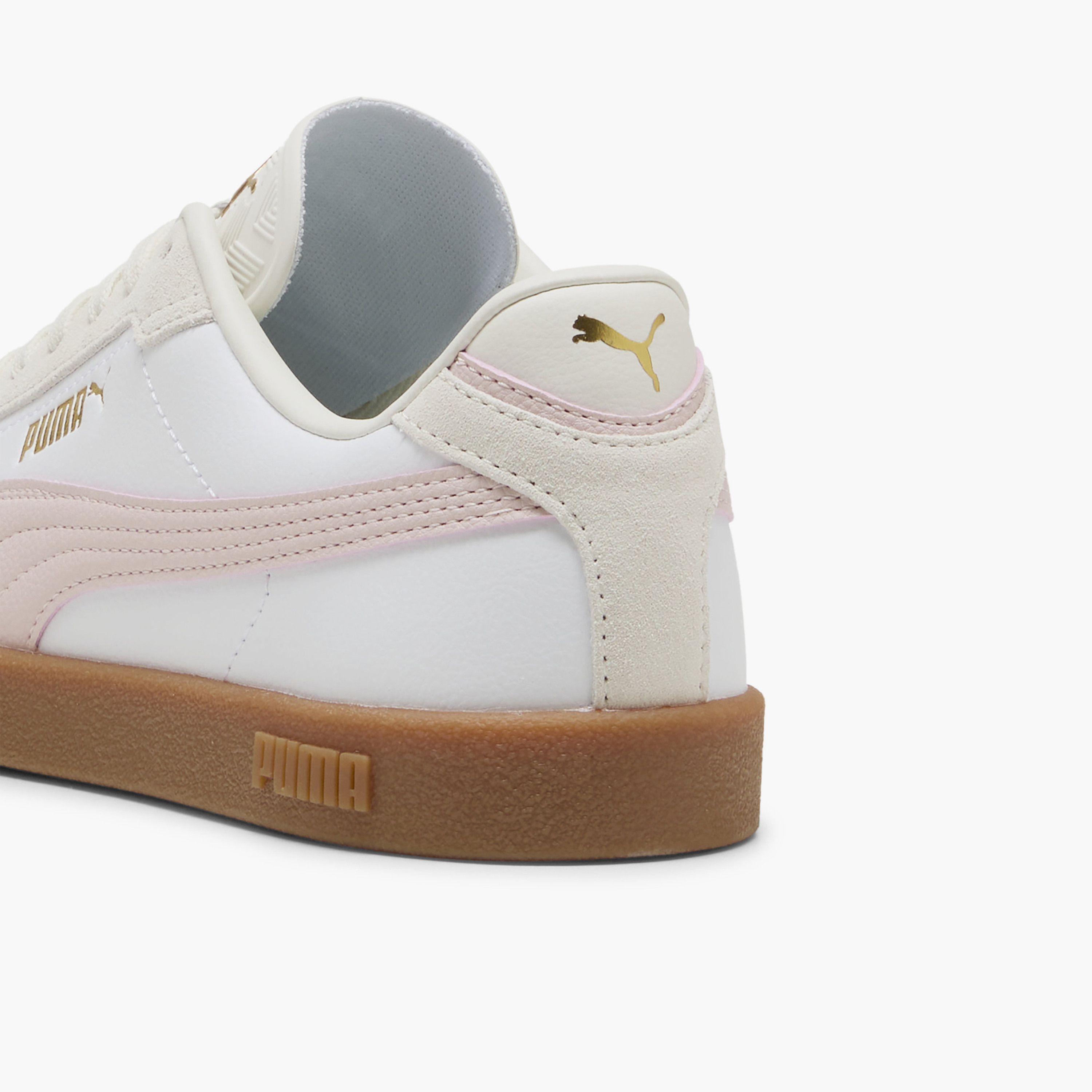 Puma Women Club II Era Lace-Up Leather Sneakers-sports-women-shoes-image-6