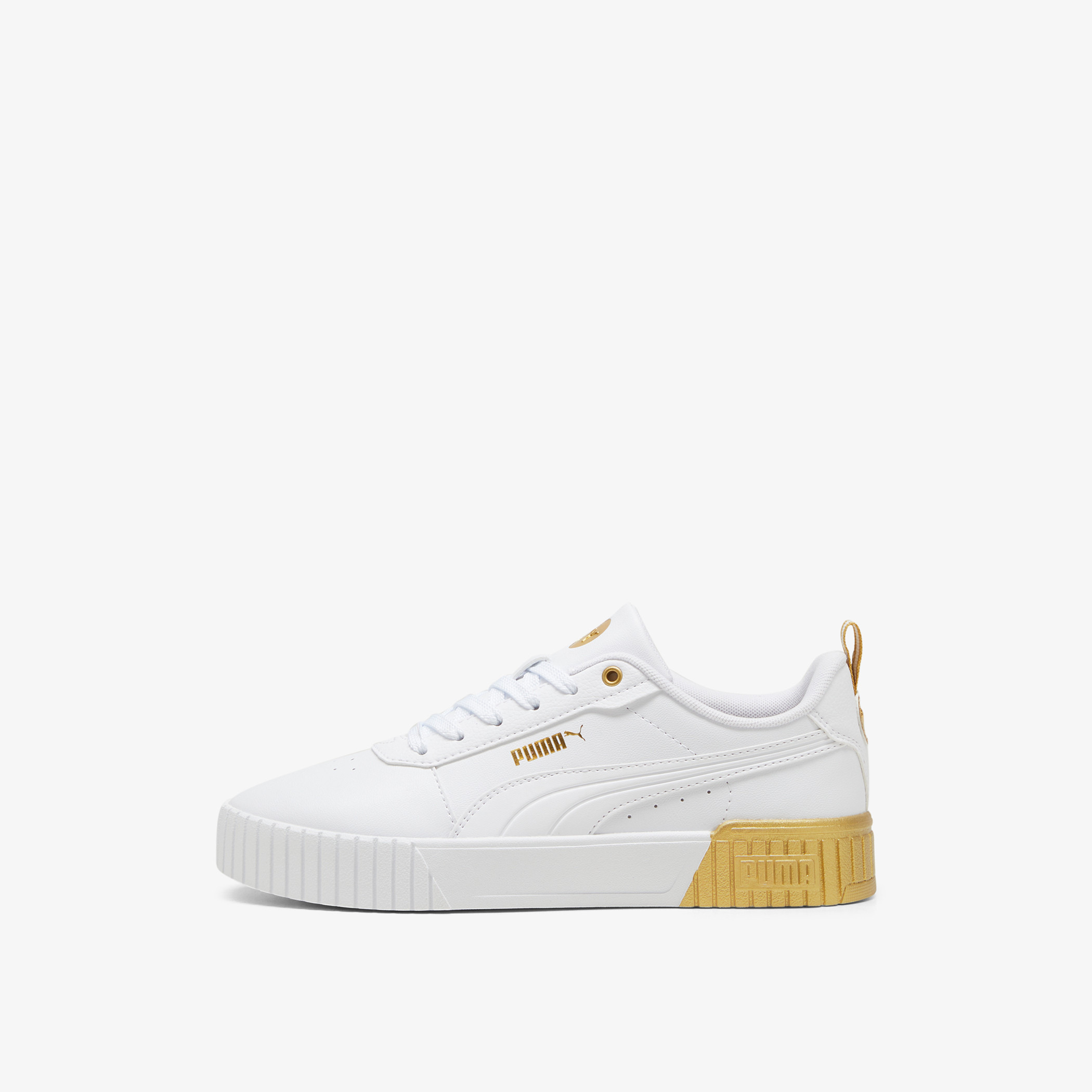 PUMA Women's Logo Detail Sneakers with Lace-Up Closure - Carina 2.0 Metallic Dream-women-shoes-sneakers-image-2