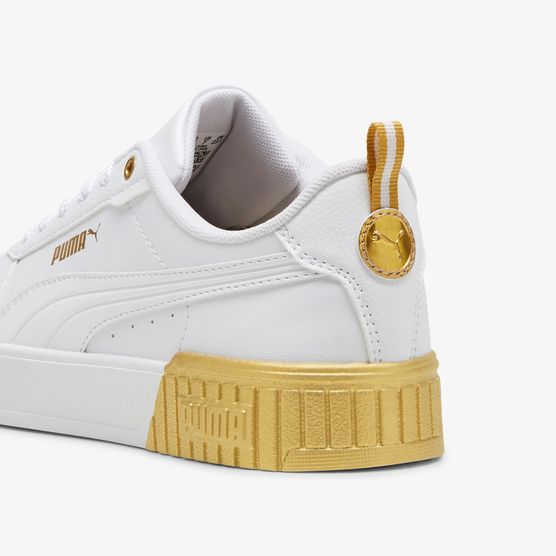 PUMA Women's Logo Detail Sneakers with Lace-Up Closure - Carina 2.0 Metallic Dream-women-shoes-sneakers-image-4