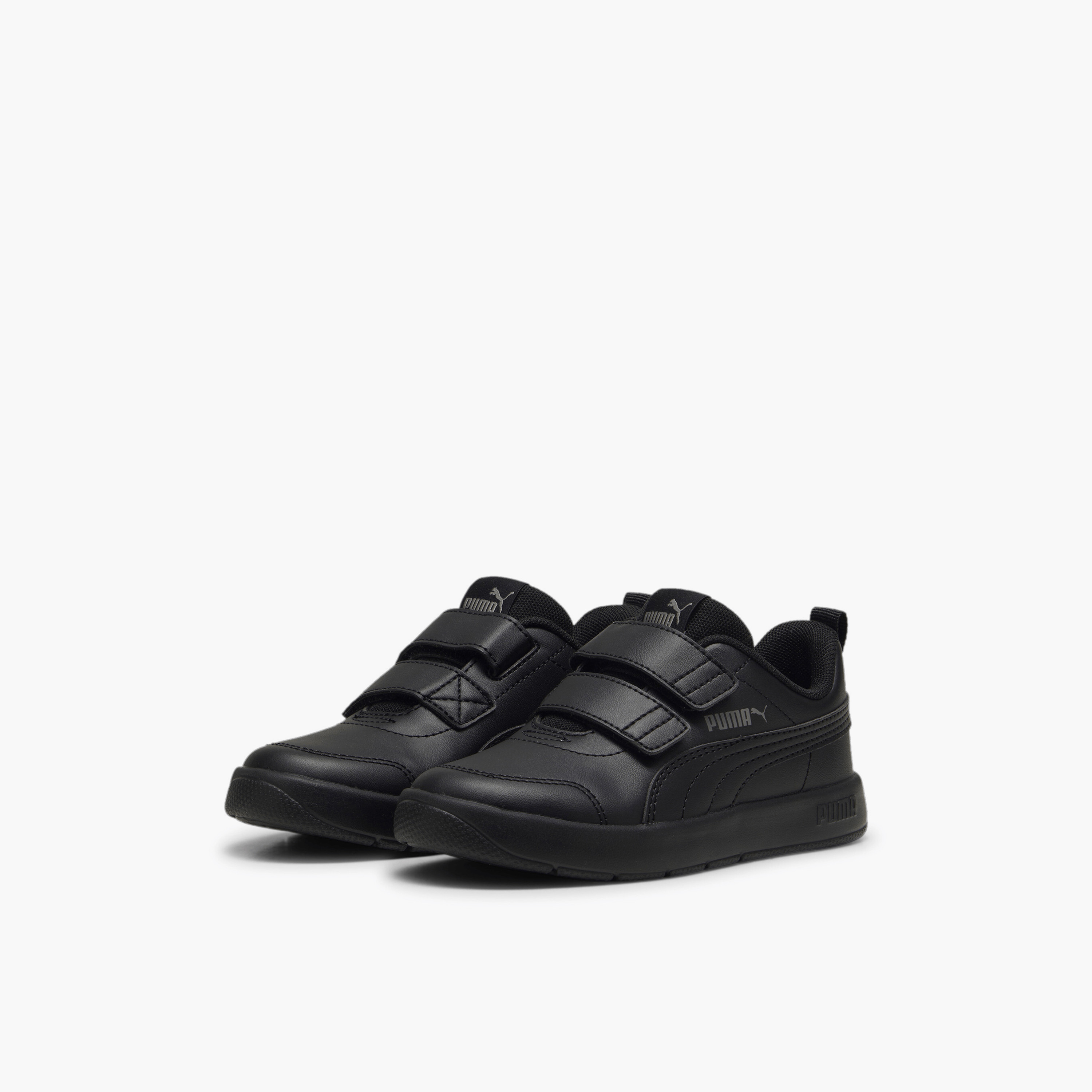 Puma Kids Courtflex V3 PS Hook & Loop Ankle Sneakers-girls-shoes-sneakers-image-1
