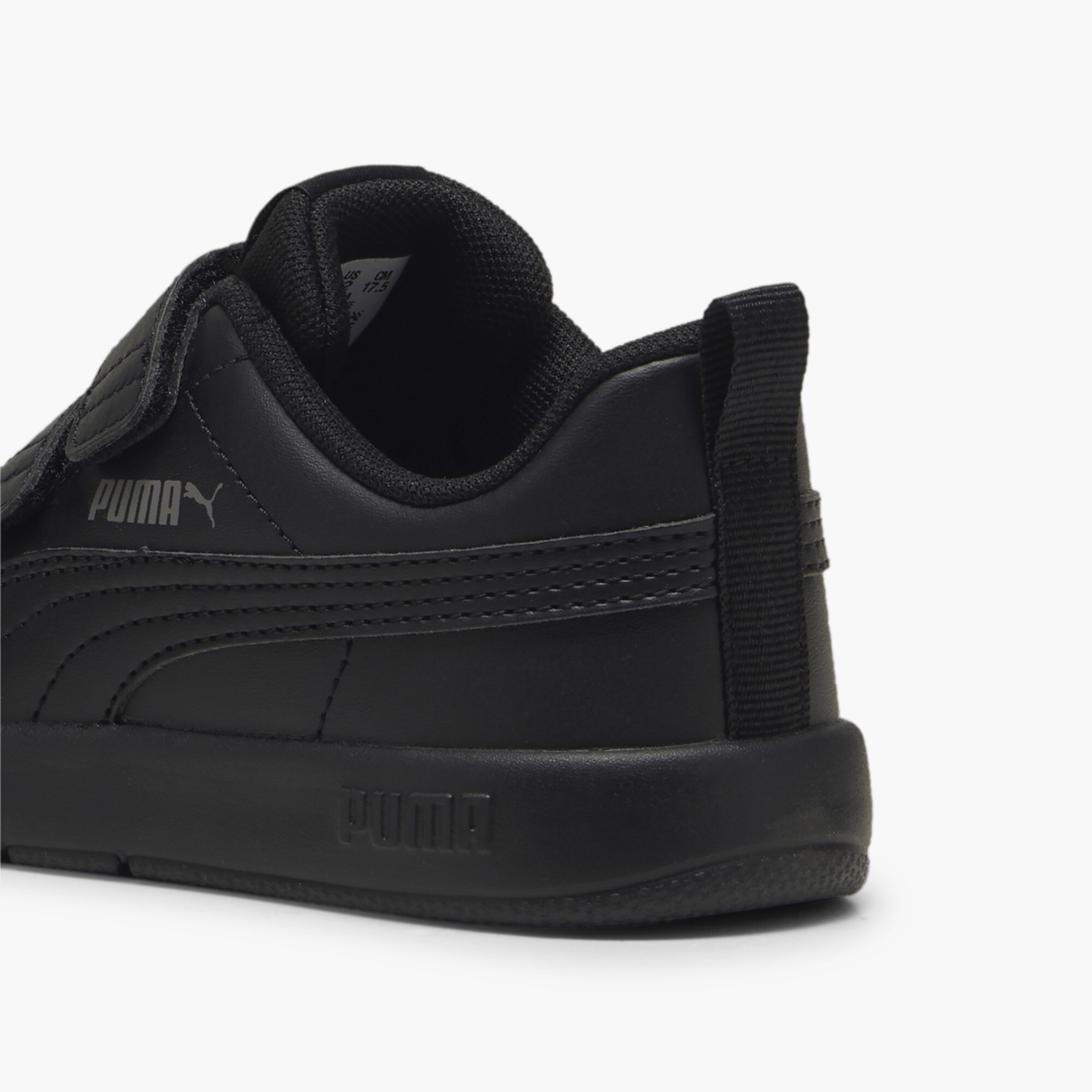 Puma Kids Courtflex V3 PS Hook & Loop Ankle Sneakers-girls-shoes-sneakers-image-3