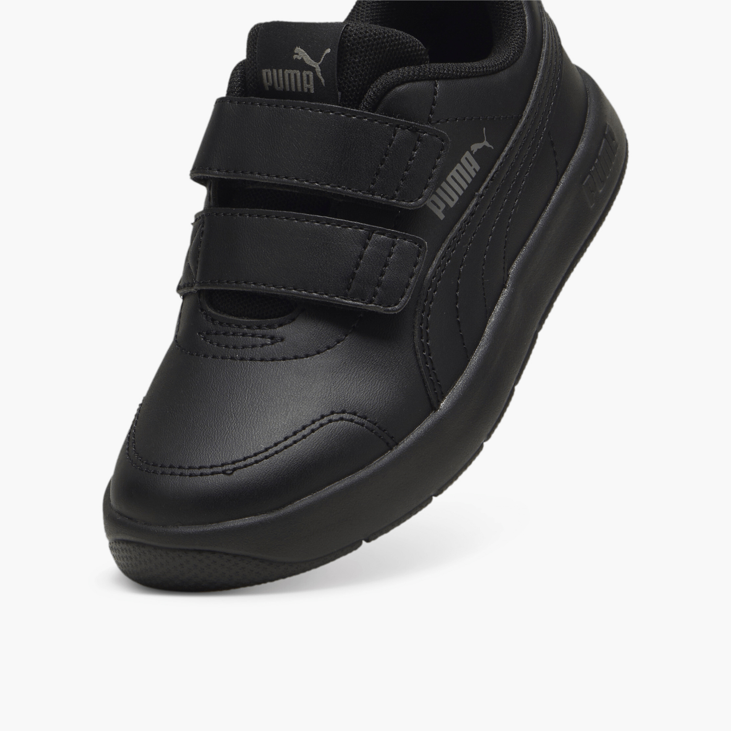 Puma Kids Courtflex V3 PS Hook & Loop Ankle Sneakers-girls-shoes-sneakers-image-4