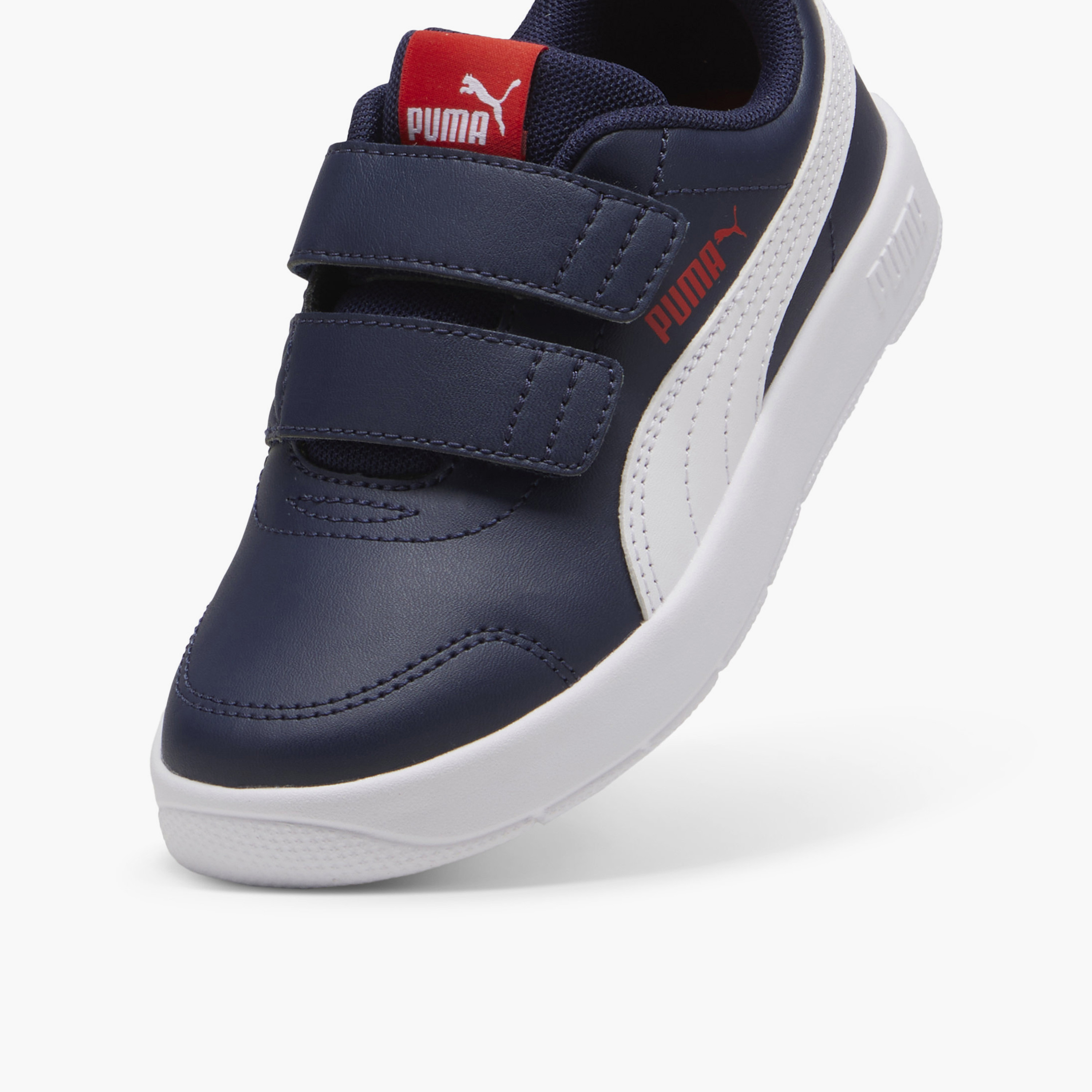 Puma Boys Courtflex v3 V Hook & Loop Sneakers-boys-shoes-sneakers-image-5