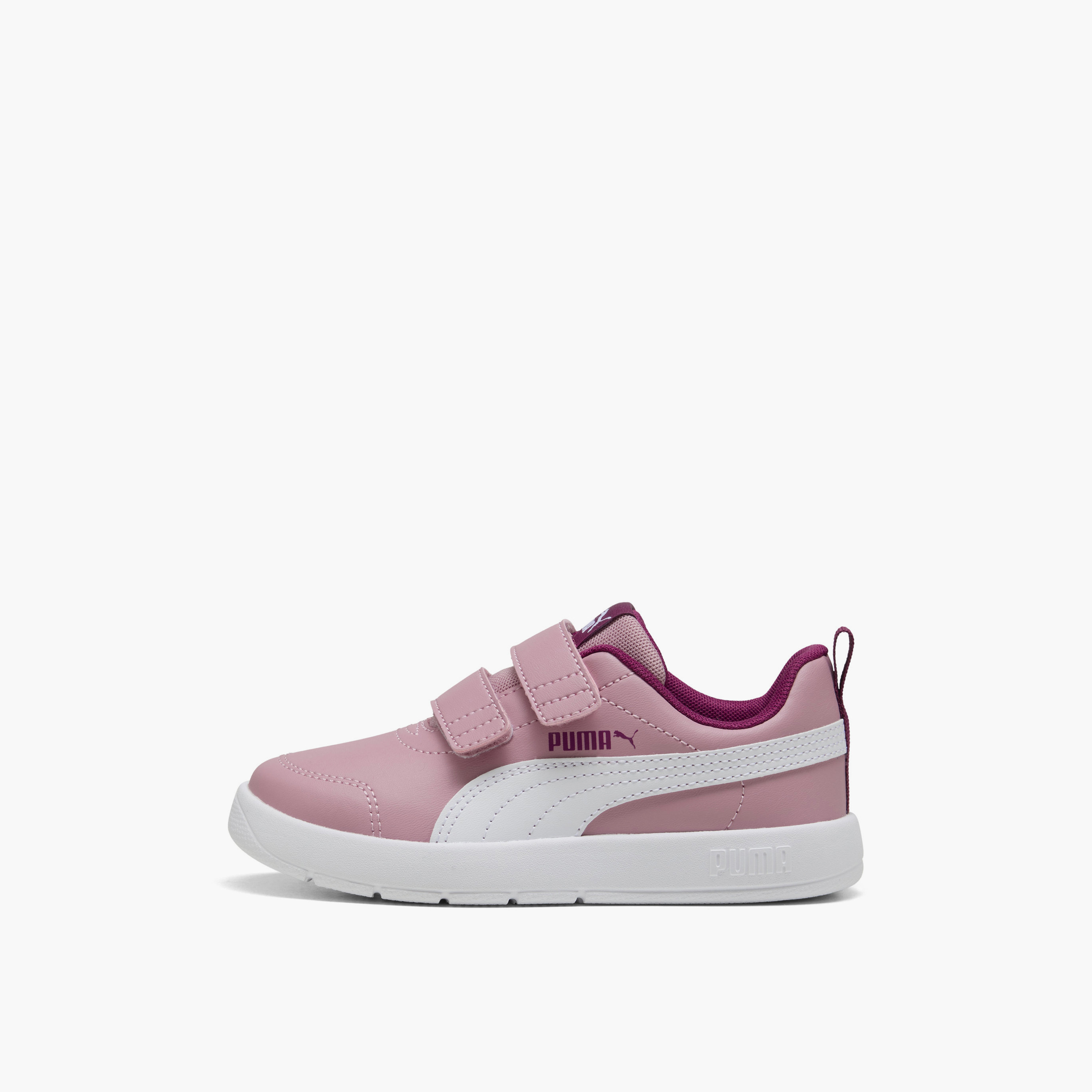 Puma Girls Courtflex v3 V Hook & Loop Sports Shoes-sports-girls-shoes-image-3