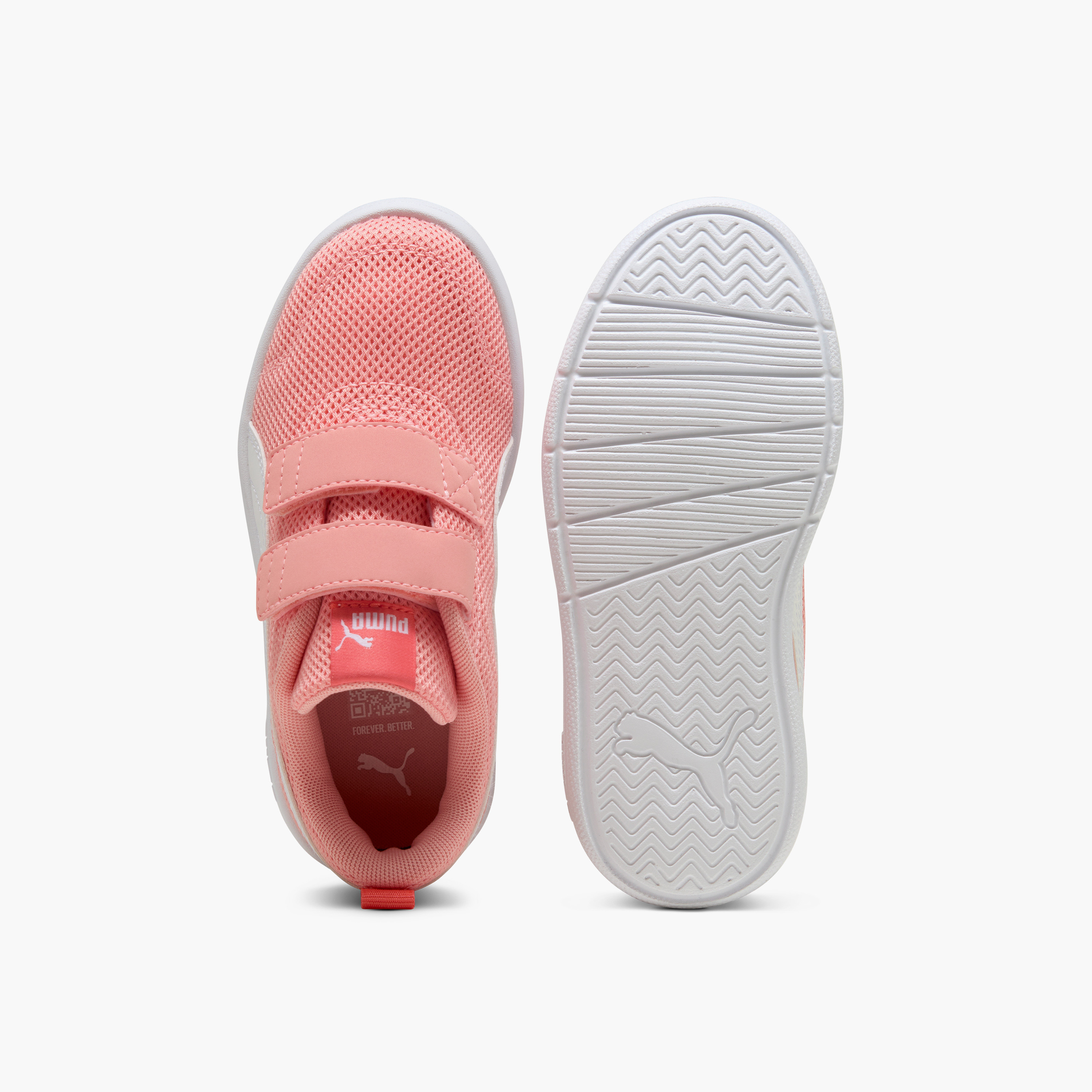 بوما - حذاء رياضي كورتفليكس في ثري - للبنات  398085 | OE-girls-shoes-sneakers-image-4