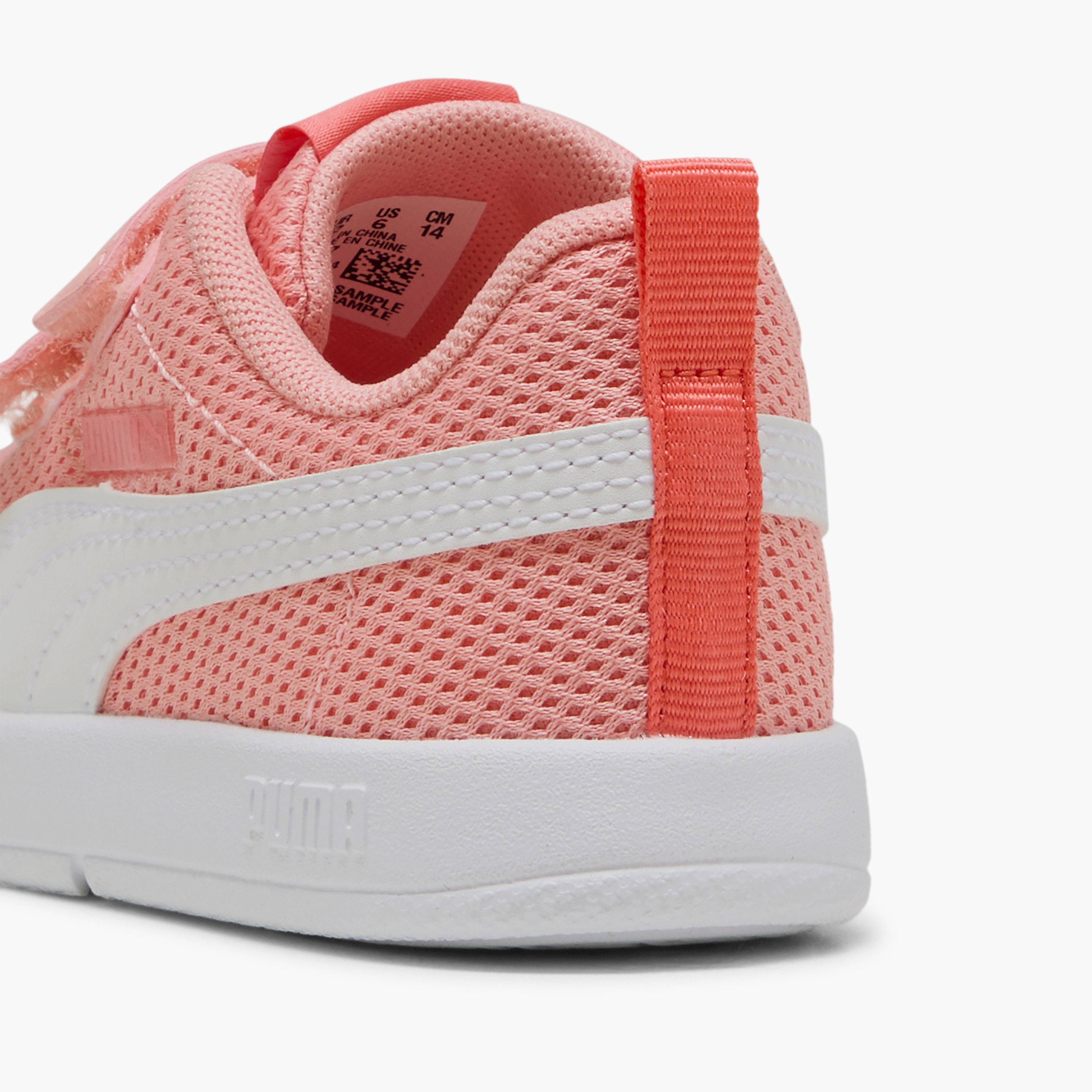 Puma Courtflex V3 Babygirl Sneakers 398086 | OE-baby-girls-shoes-closedshoes-image-5