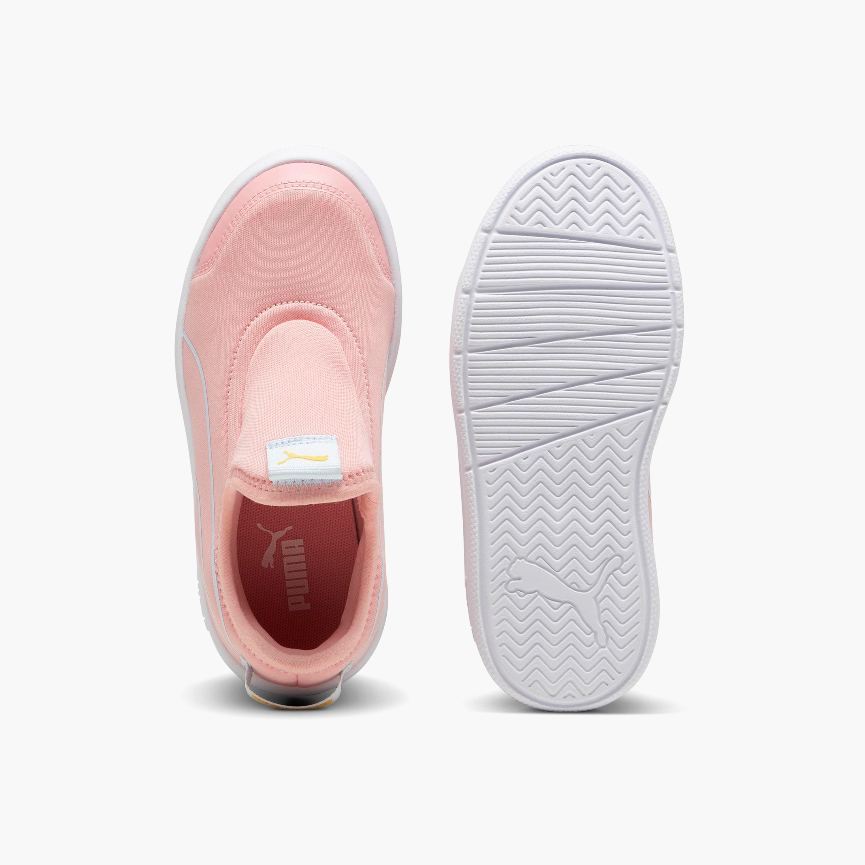 Puma Girls Courtflex V3 Slip On Sneakers 398880 | OE-girls-shoes-sneakers-image-5