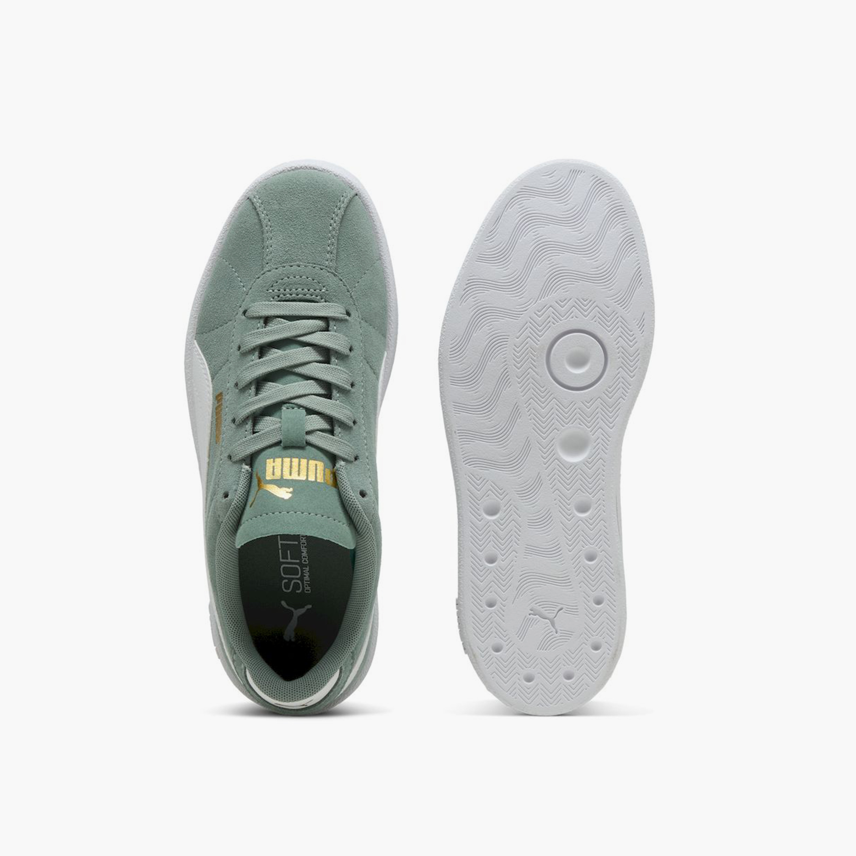 بوما- حذاء رياضي كلوب II جونيور برباط 398886 | OE-girls-shoes-sneakers-image-4