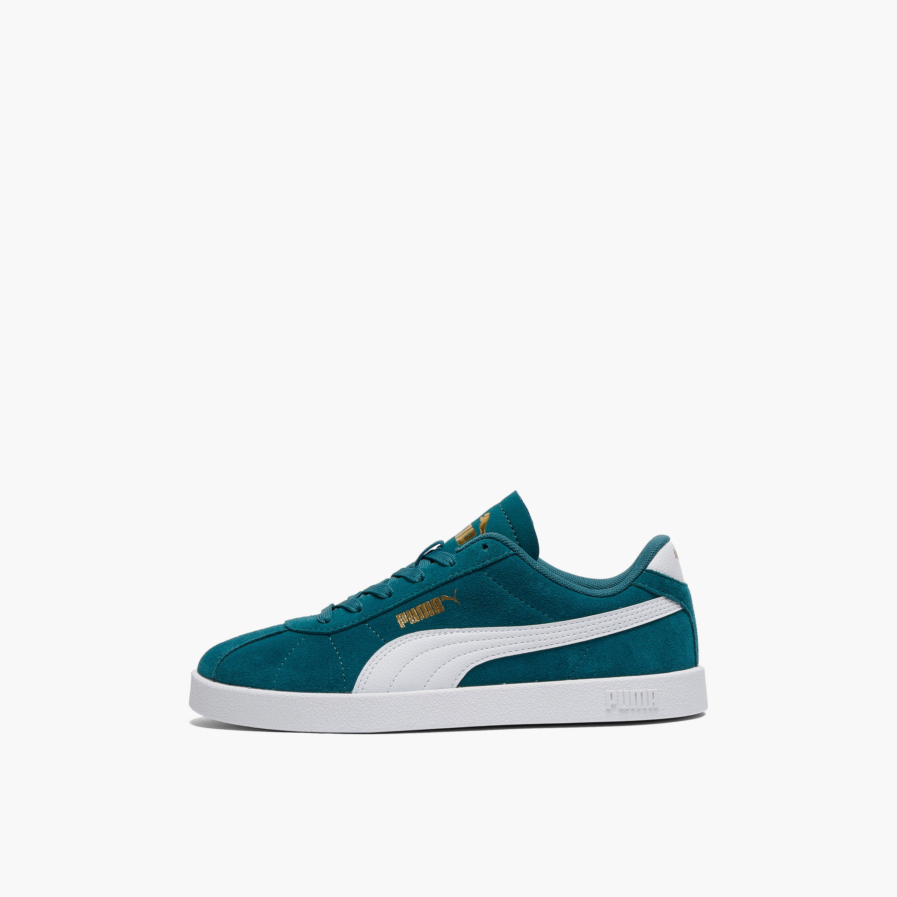 Puma Girls Club II Lace-Up Ankle Sneakers-girls-shoes-sneakers-image-3