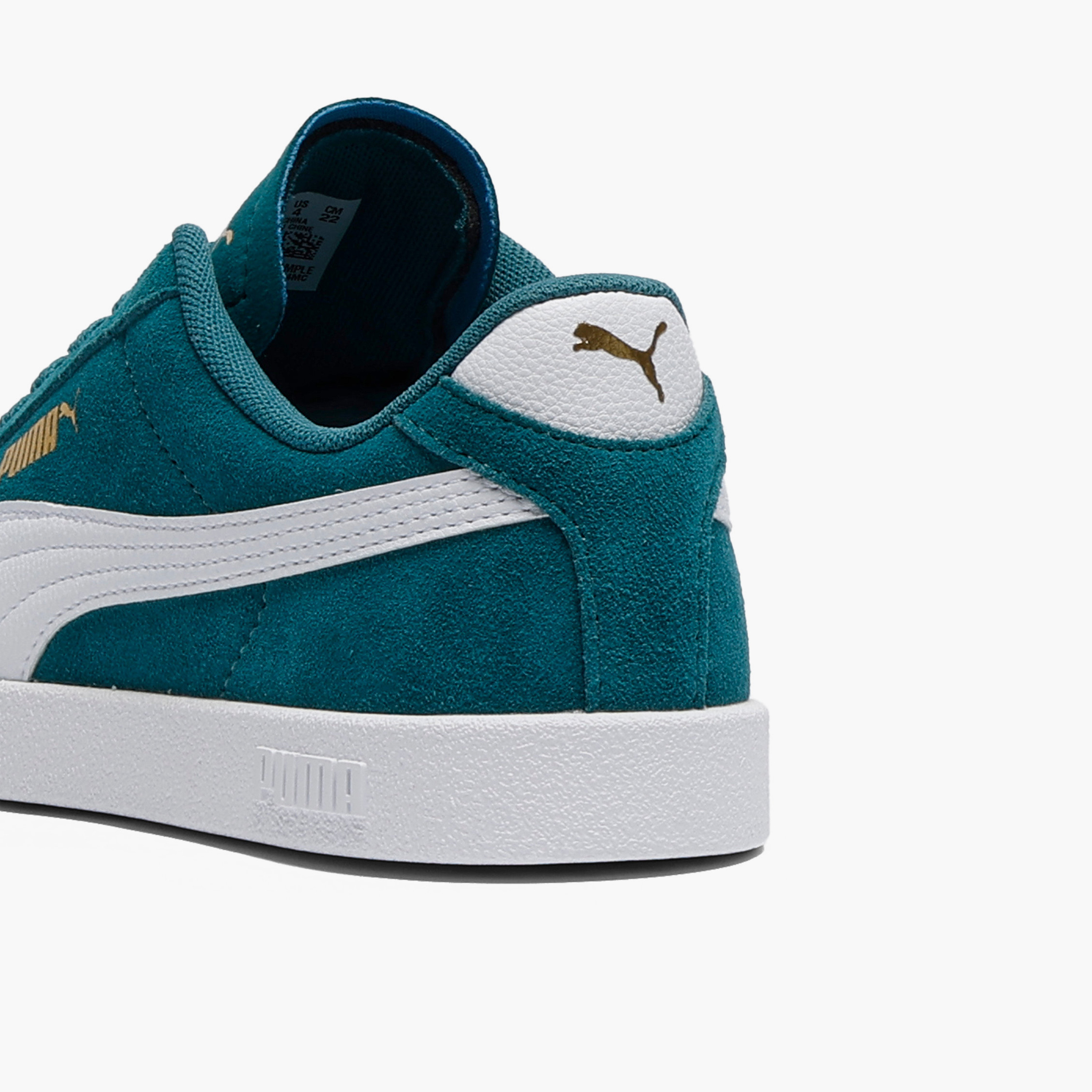 Puma Girls Club II Lace-Up Ankle Sneakers-girls-shoes-sneakers-image-6