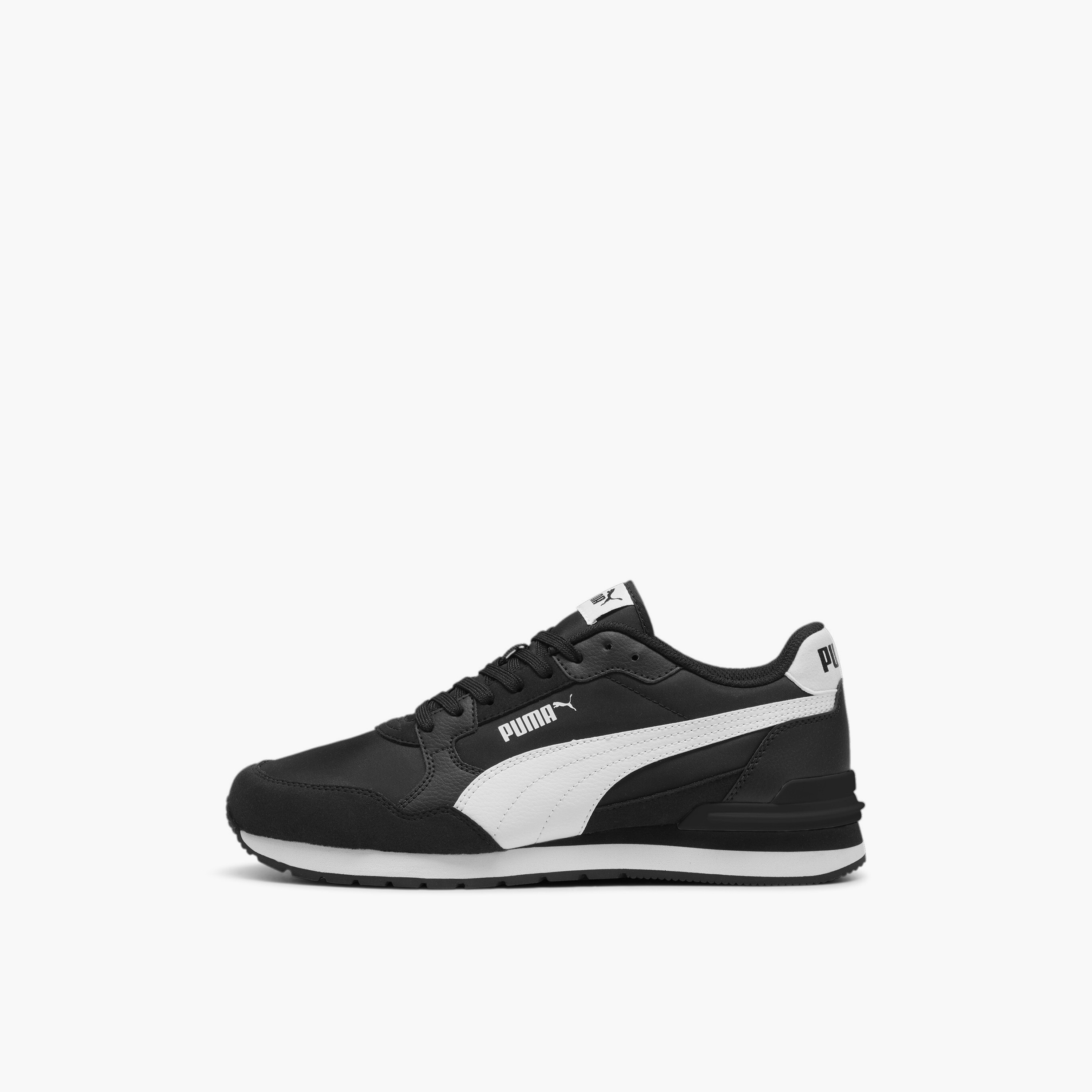 Puma Men ST Runner v4 Logo Print Lace-Up Ankle Sneakers-men-shoes-sneakers-image-2