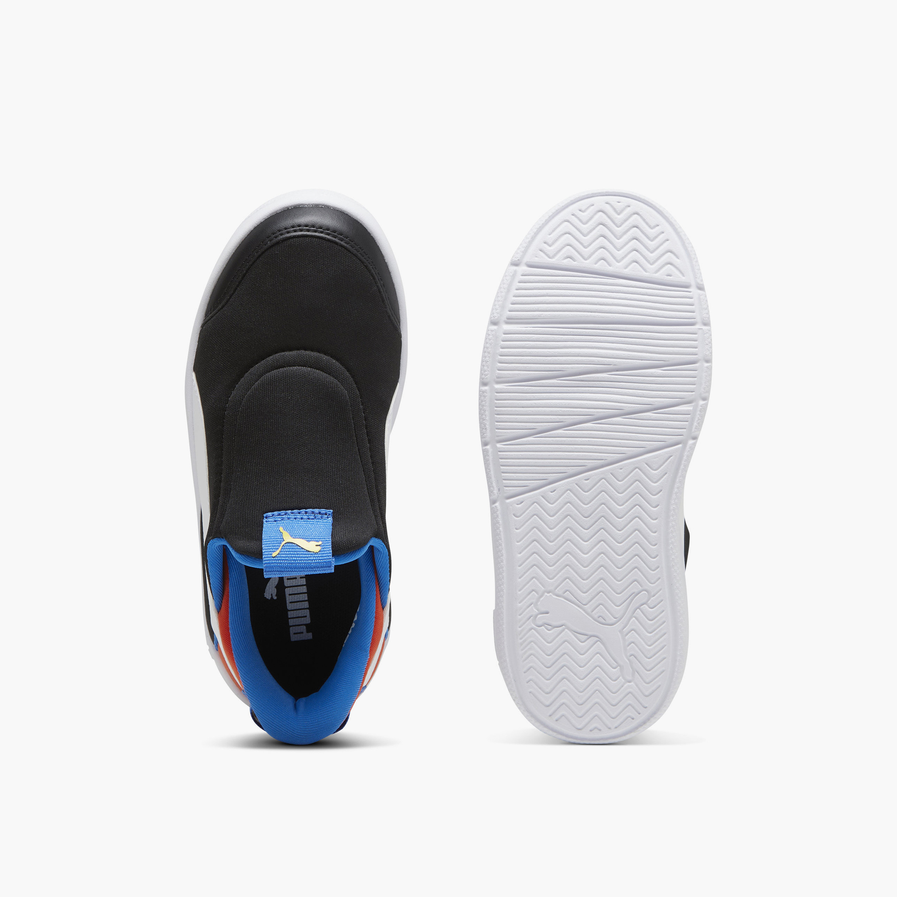 Puma Boys Courtflex v3 SlipTech Slip-On Ankle Sneakers-boys-shoes-sneakers-image-4