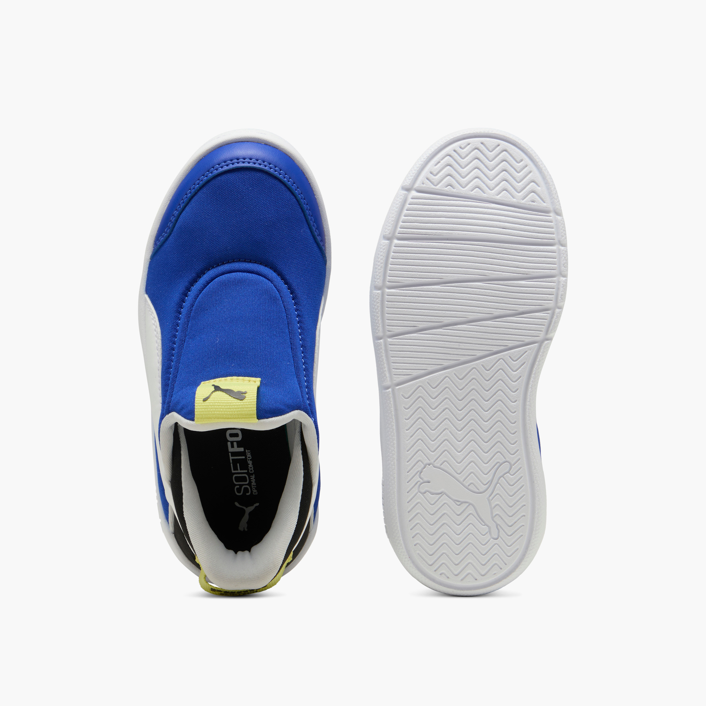 Puma Boys' Courtflex v3 SLIPTECH PS Slip-On Sports Shoes - 39973405-sports-boys-shoes-image-4