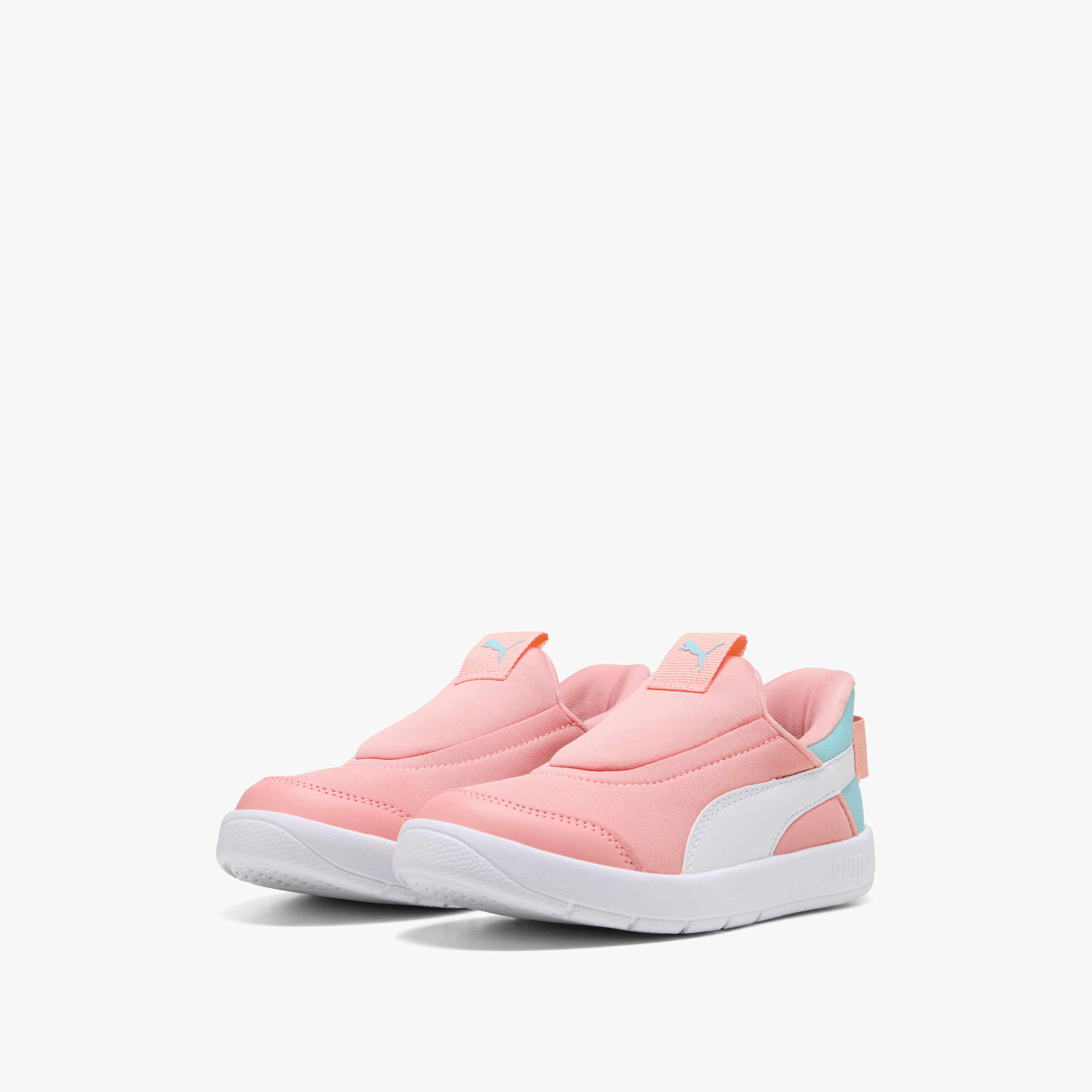 Puma Girls' Courtflex v3 SLIPTECH PS Slip-On Sneakers - 39973406-girls-shoes-sneakers-image-1