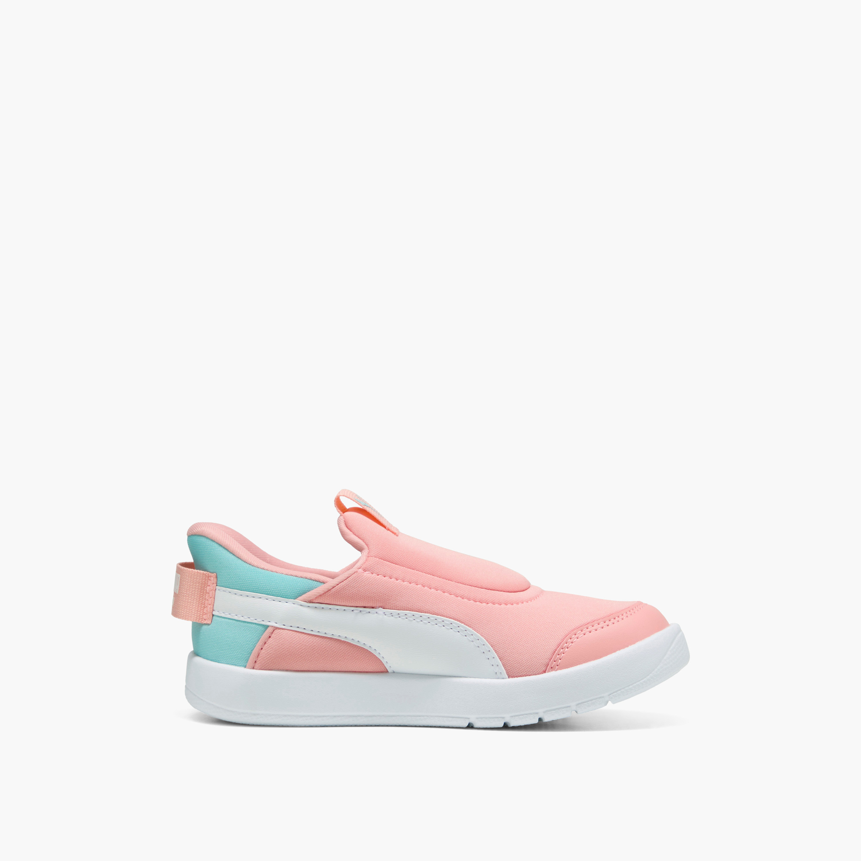 Puma Girls' Courtflex v3 SLIPTECH PS Slip-On Sneakers - 39973406-girls-shoes-sneakers-image-2