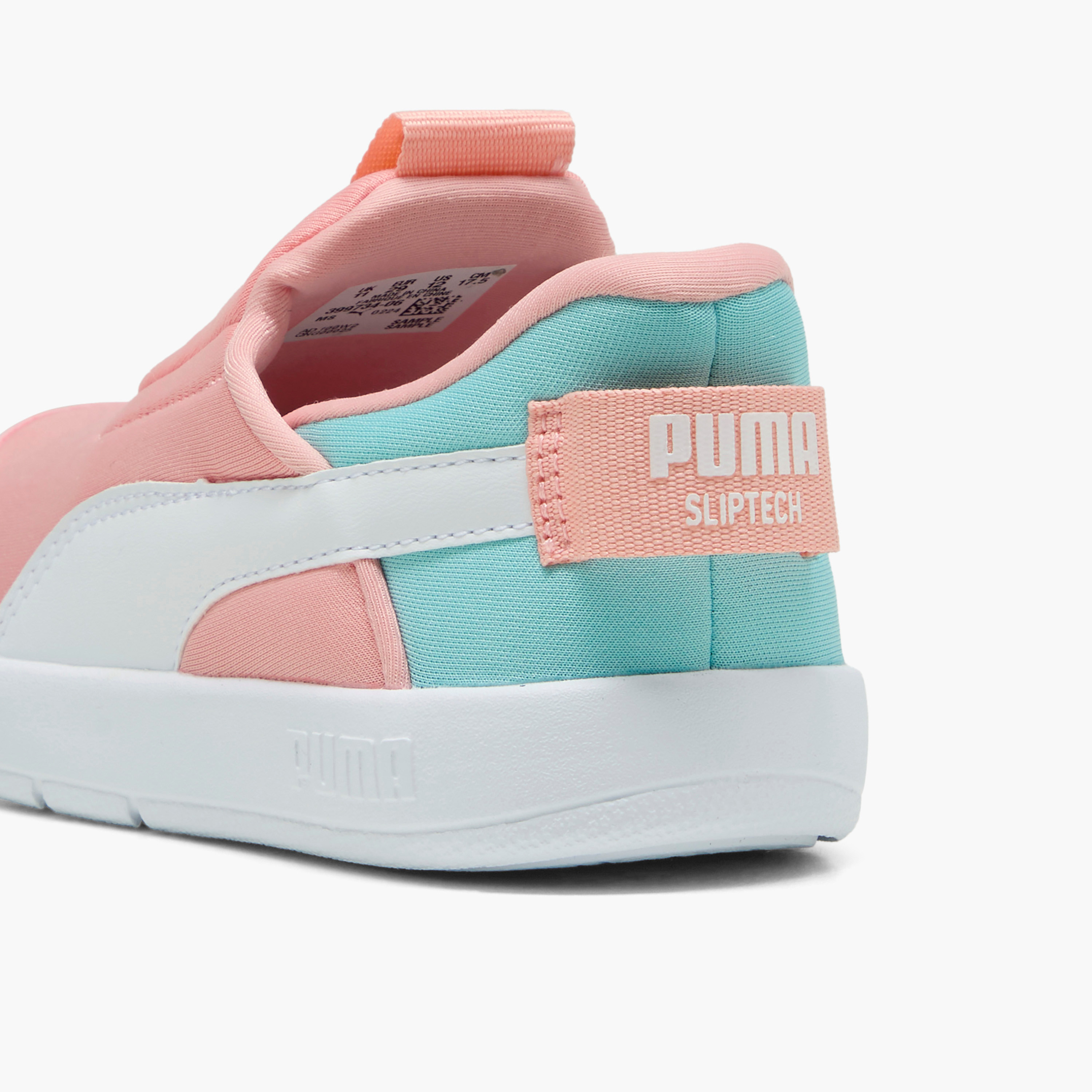 Puma Girls' Courtflex v3 SLIPTECH PS Slip-On Sneakers - 39973406-girls-shoes-sneakers-image-3
